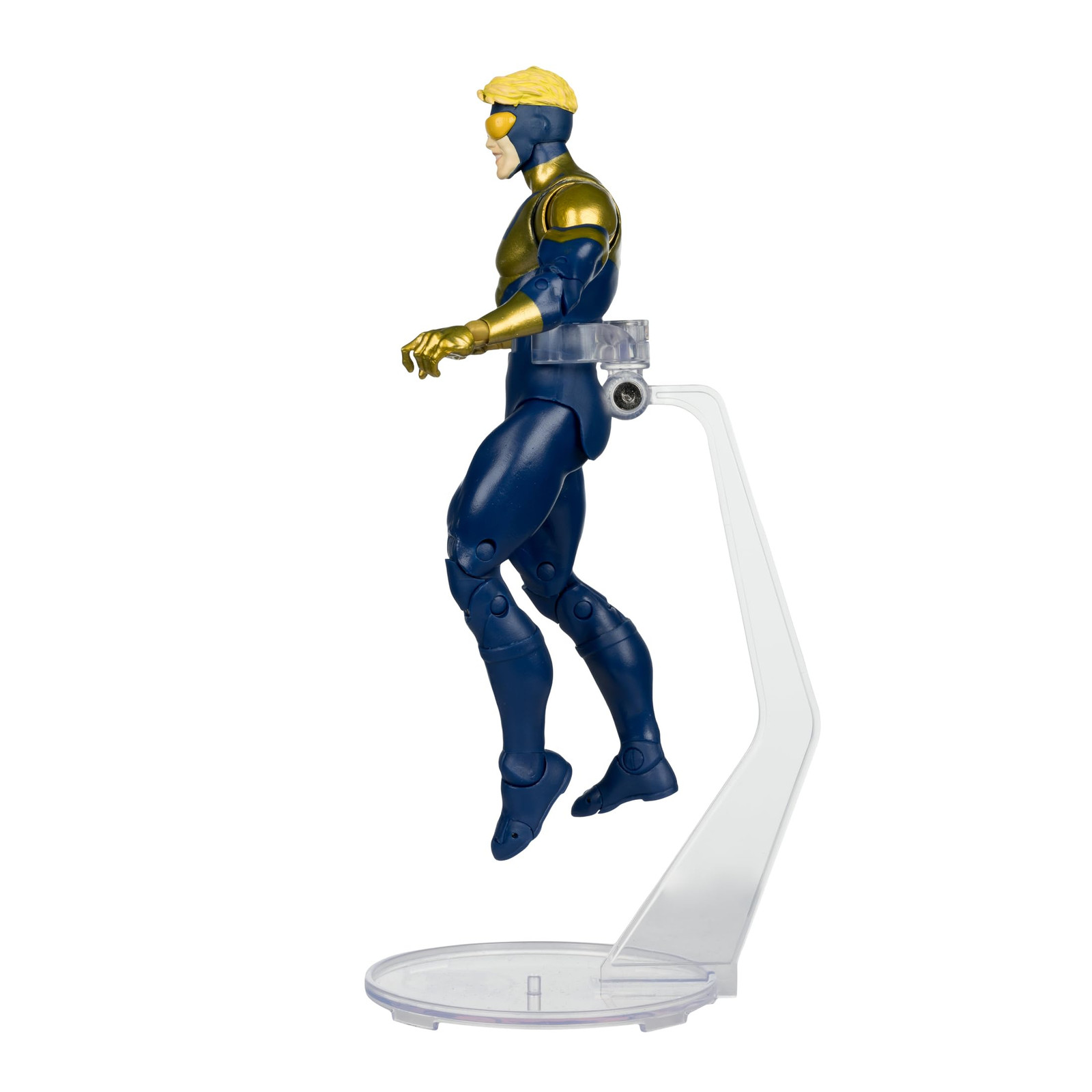 DC Multiverse Booster Gold 7 Inch Action Figure with Flight Stand and Art Card