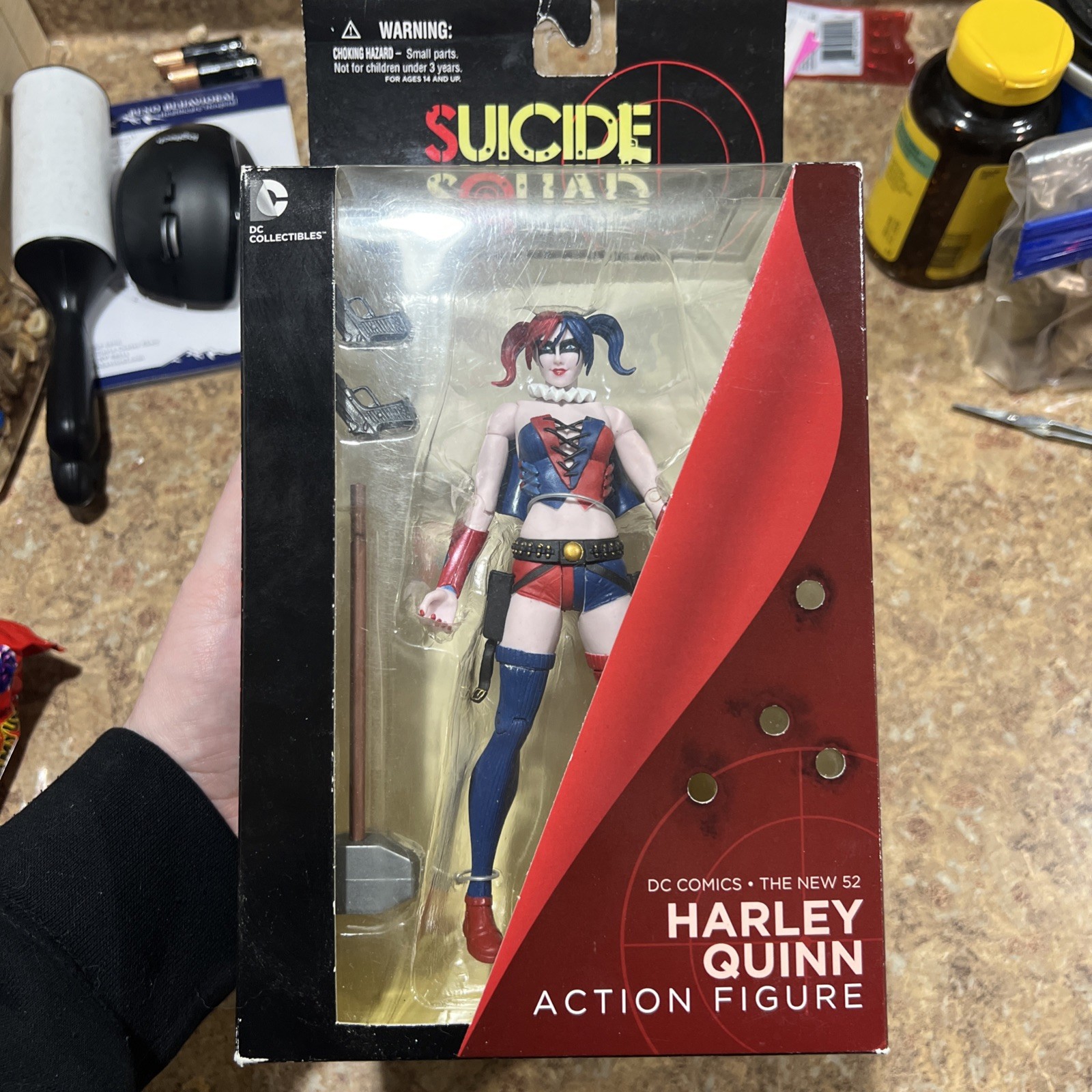 DC Collectibles Suicide Squad The New 52 Harley Quinn Action Figure NEW Dmg Pkg