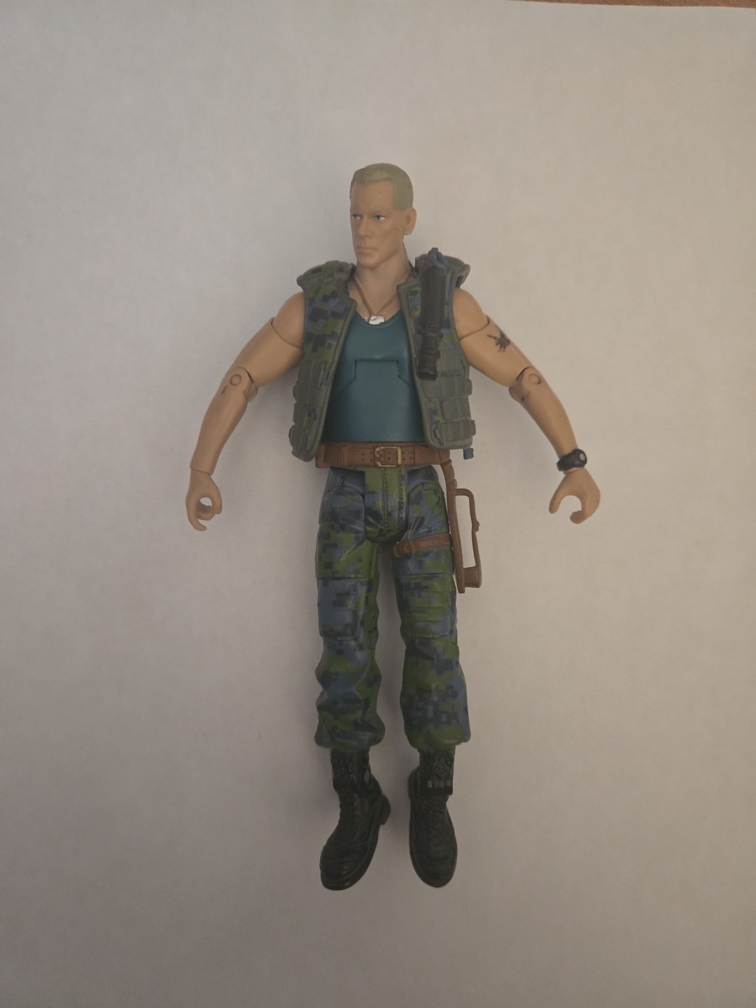 2009 Avatar Figure Colonel Miles Quaritch w Vest No Accessories