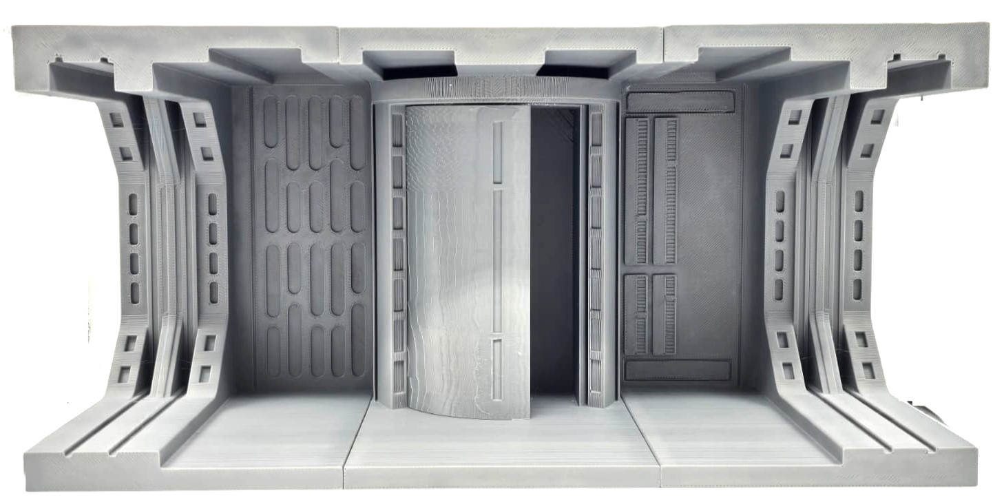 1:12 Scale Core World Threshold Black Series Compatible Diorama for 6 in Figures