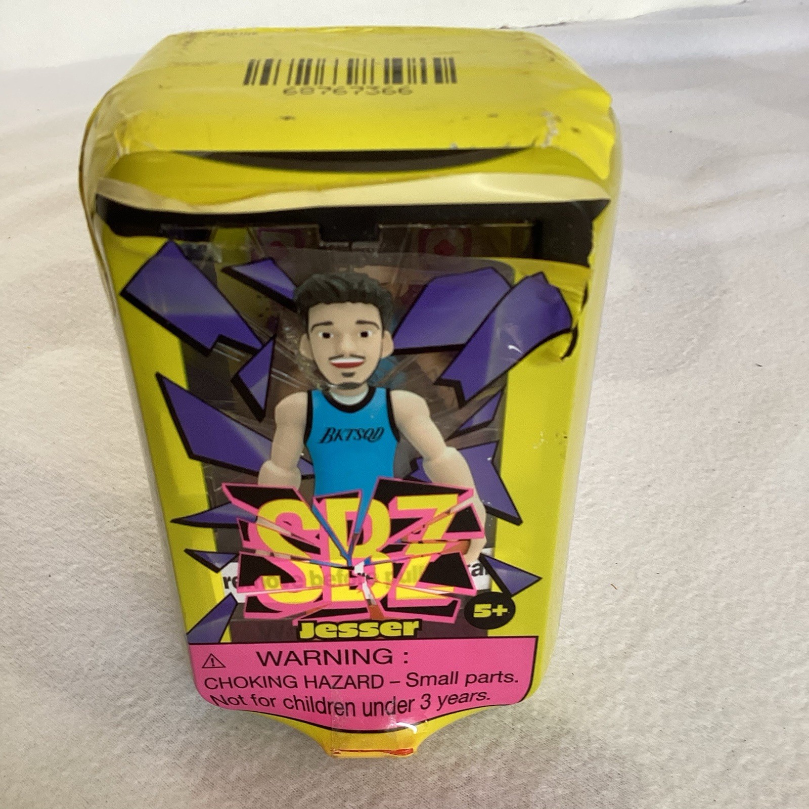 SBZ Screen Breakz Jesser Collectible Figurine New Plastic Damaged Never Opened
