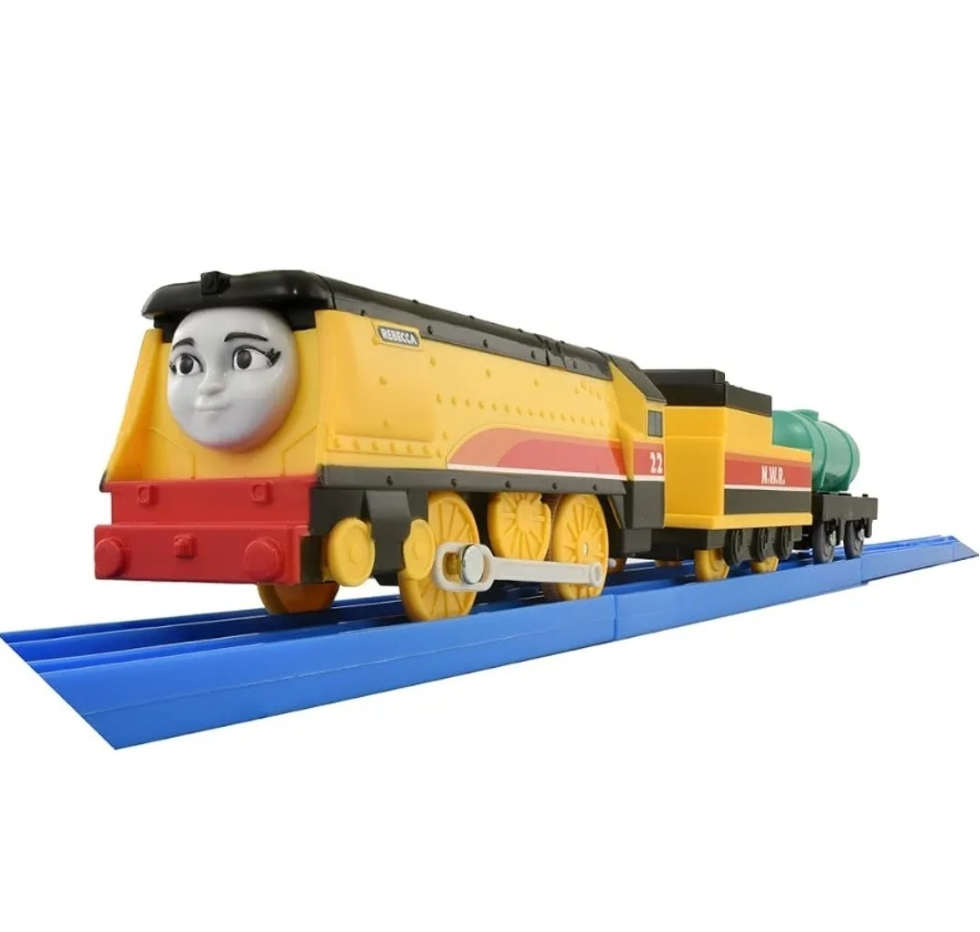 NEW Takara Tomy Plarail Thomas TS-08 Rebecca CGI Tanker 3 car set US Seller