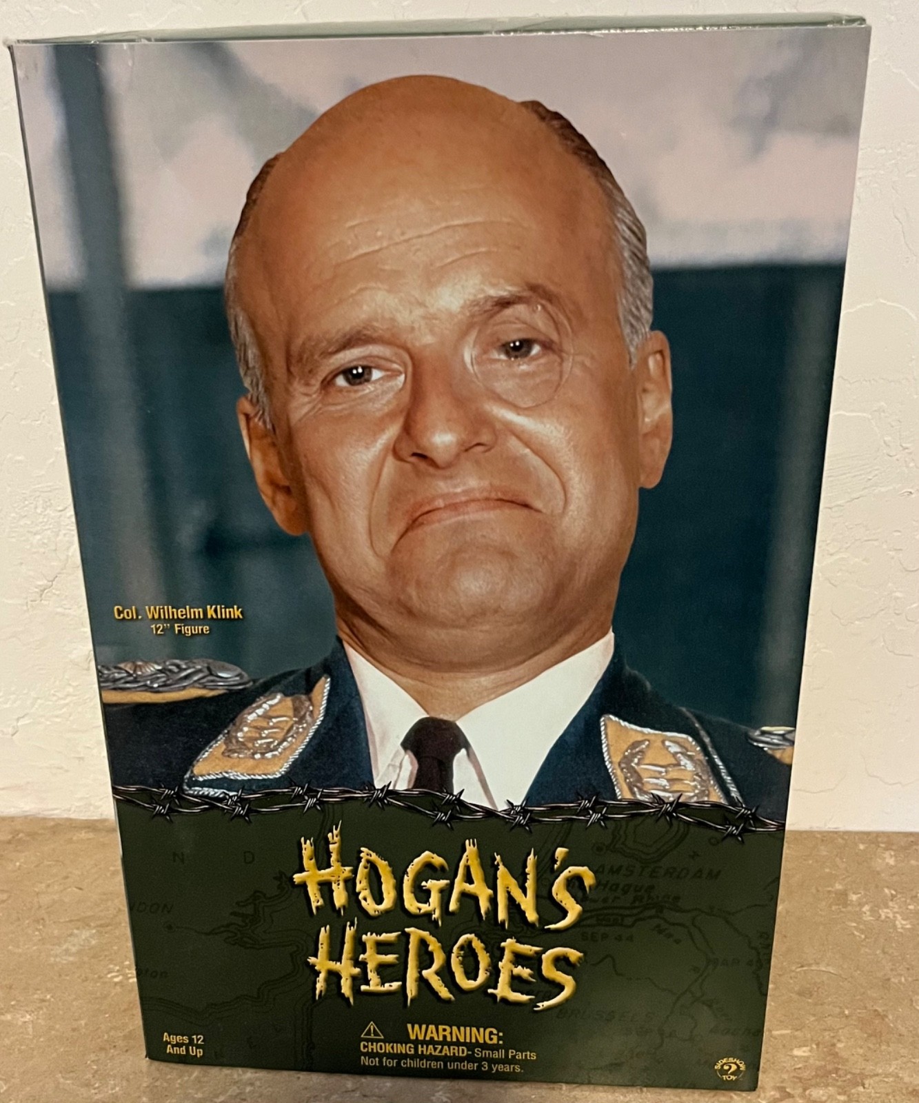 Hogan&rsquo;s Heroes Col. Wilhelm Klink 12&Prime; Figure Sideshow Toys 2002 #1902