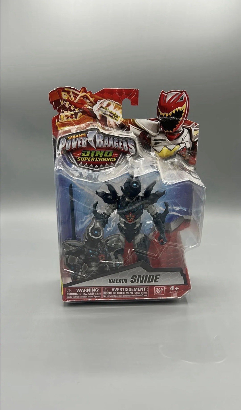 Power Rangers Dino Super Charge Villain Snide New Sealed
