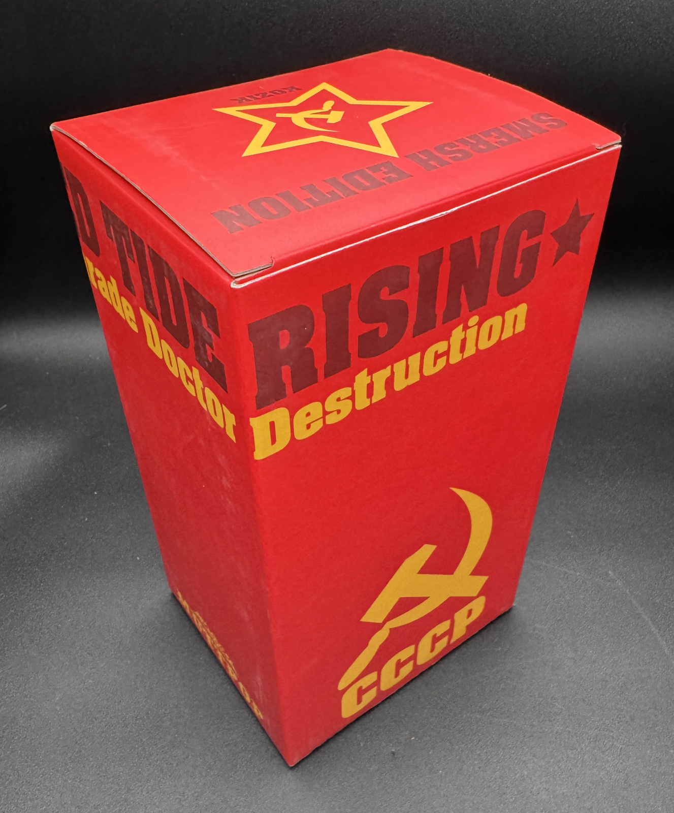 Frank Kozik SIGNED AUTOGRAPHED Muttpop 8&Prime; Red Tide Rising Dr. Destruction SMERSH