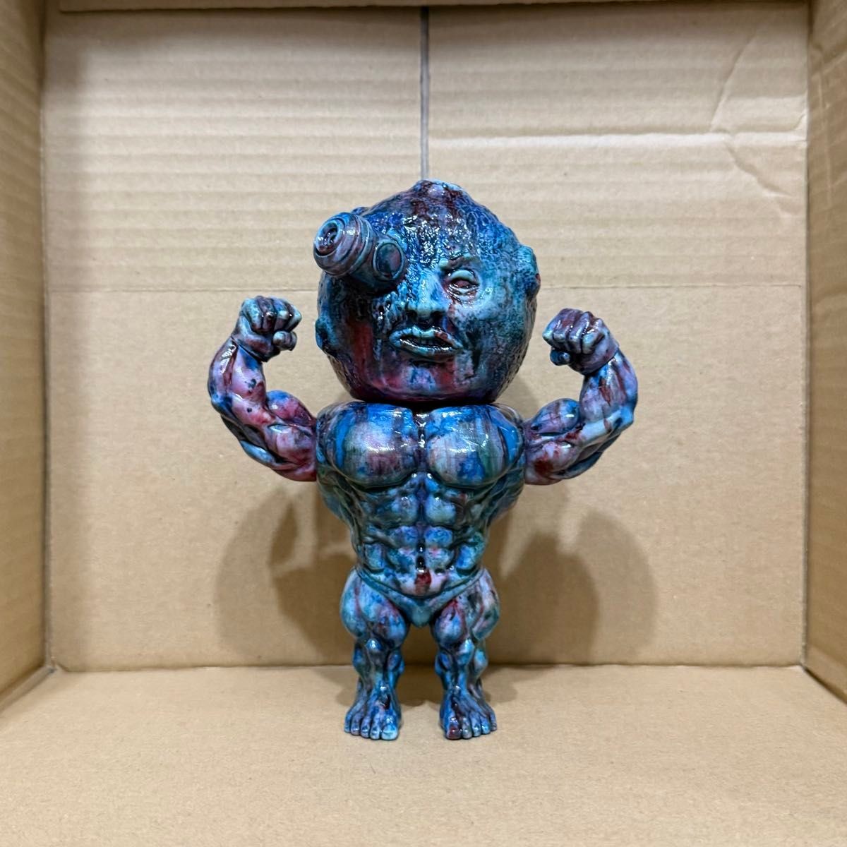 Moucoyama Moon Zombie Color Sofubi Figure Indie Vinyl Art Toy Japan Limited