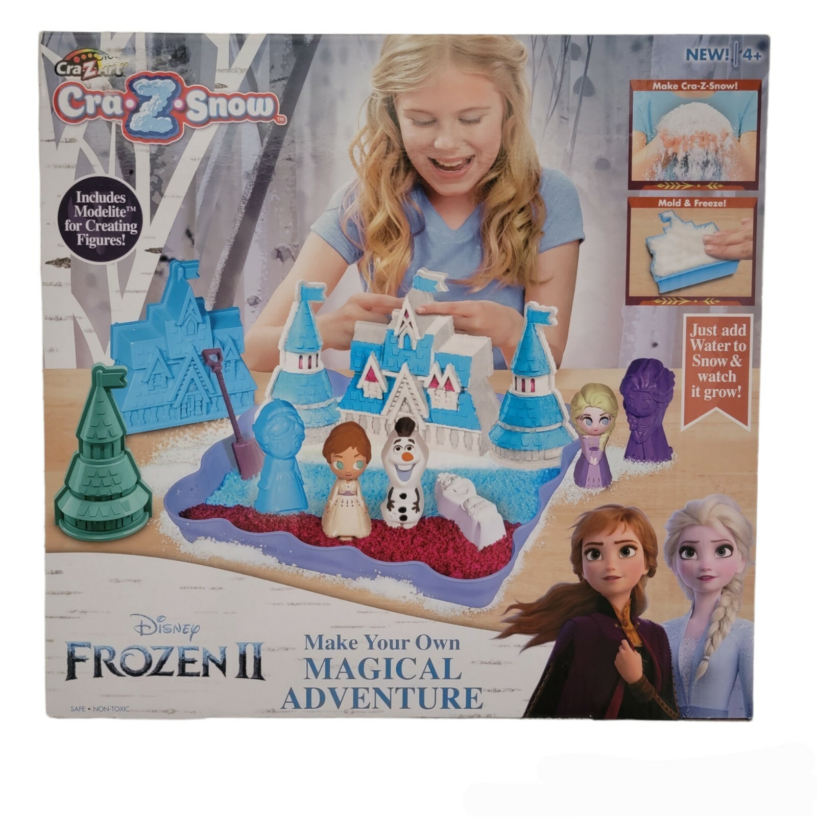 Disney Frozen II Cra-Z-Snow Make Your Own Magical Adventure Olaf Elsa Anna