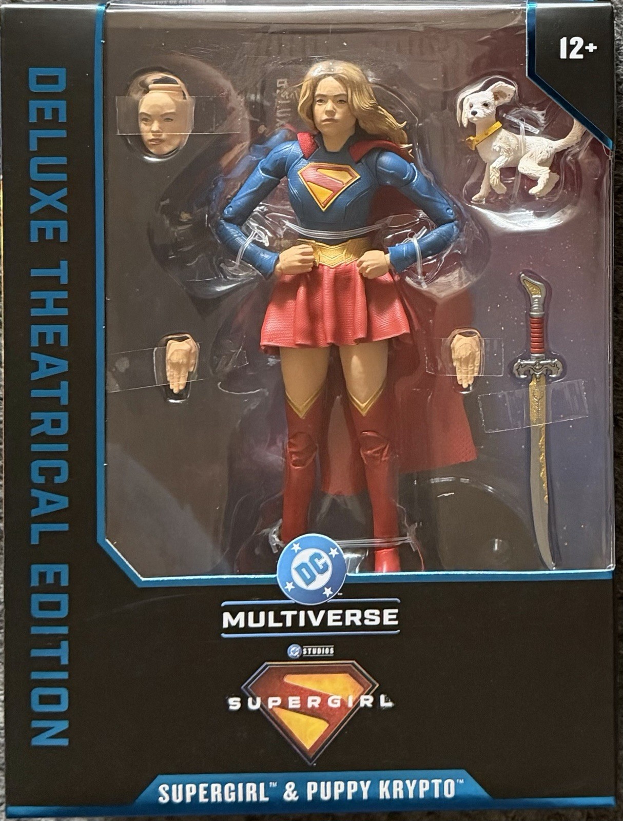 McFarlane Supergirl + Baby Krypto DC Multiverse Supergirl Movie Brand New 🔥