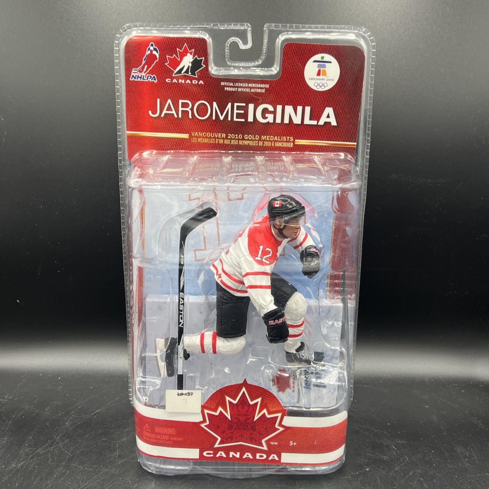 Mcfarlane NHL Team Canada Jarome Iginla Vancouver 2010 New