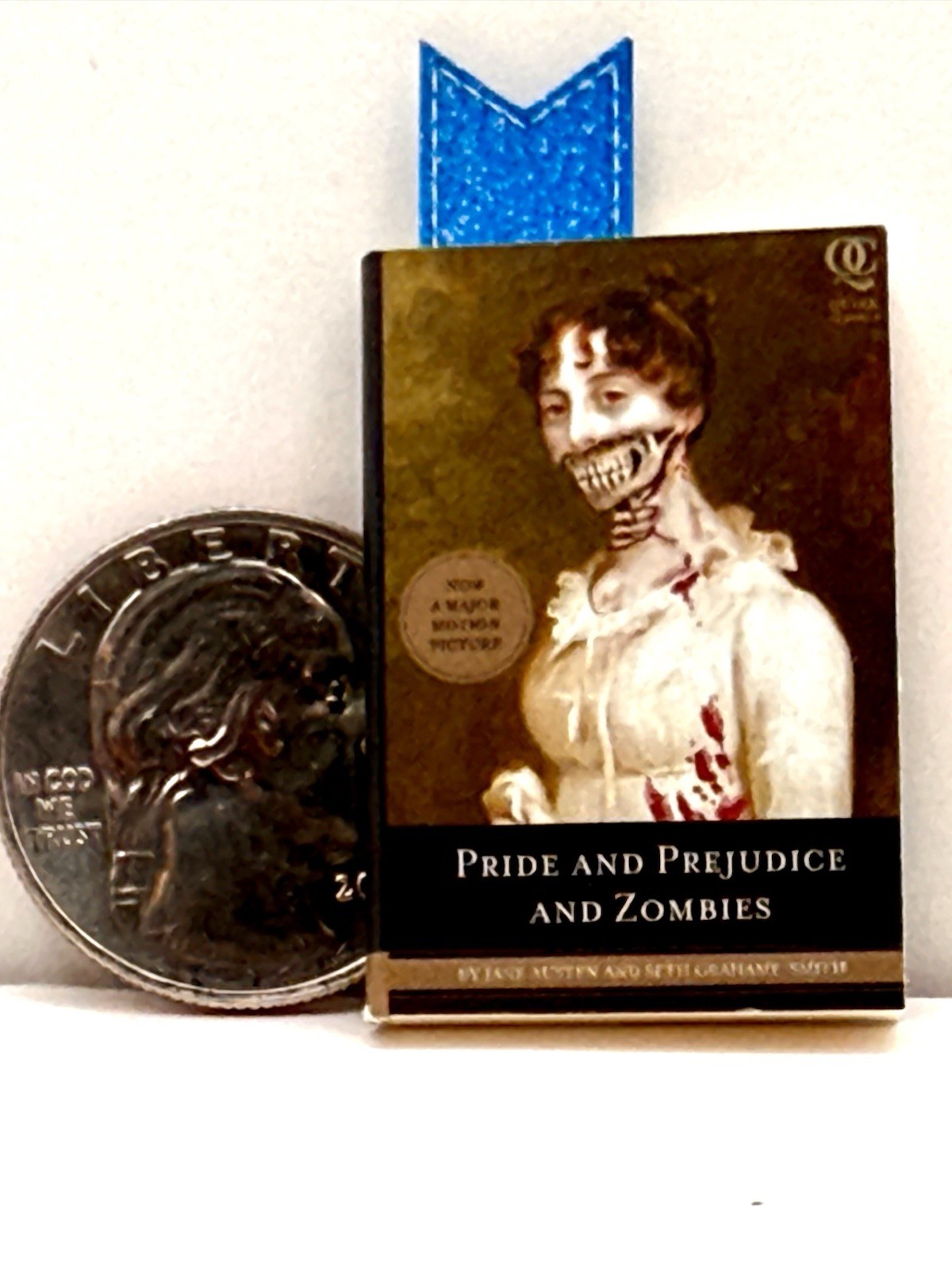 Rare Miniature Item Pride Prejudice and Zombies Zuru Mini Brands Books