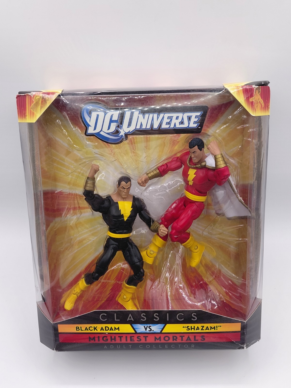 DC Universe Classics Black Adam vs. Shazam Action Figure 2-Pack NIP 1/12