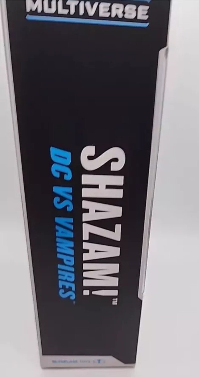 DC McFarlane Multiverse Shazam DC vs Vampires Gold Label 7&Prime; Walmart Exclusive