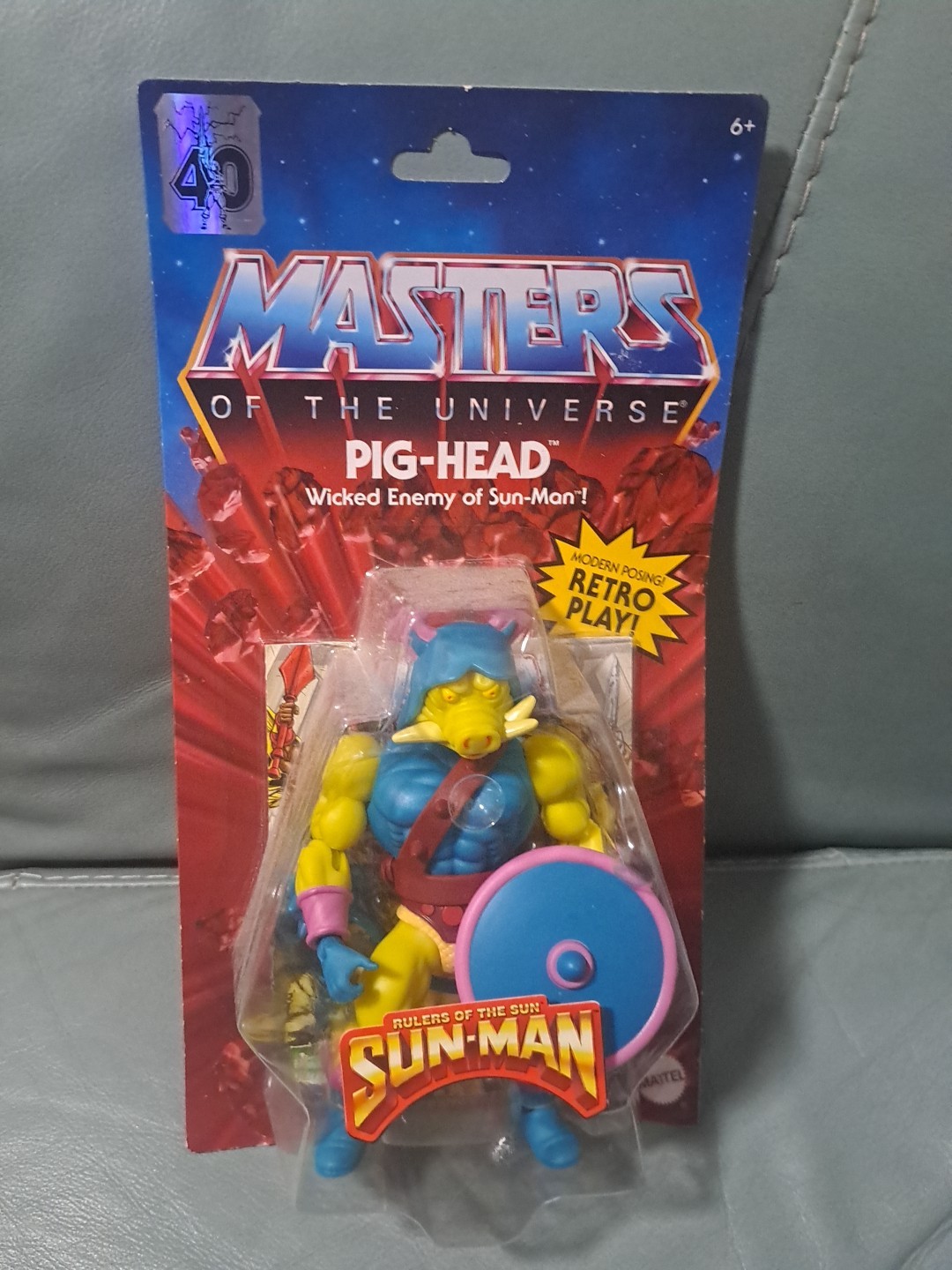 Masters of the Universe Origins Figure Pig-Head Sun-Man NIB