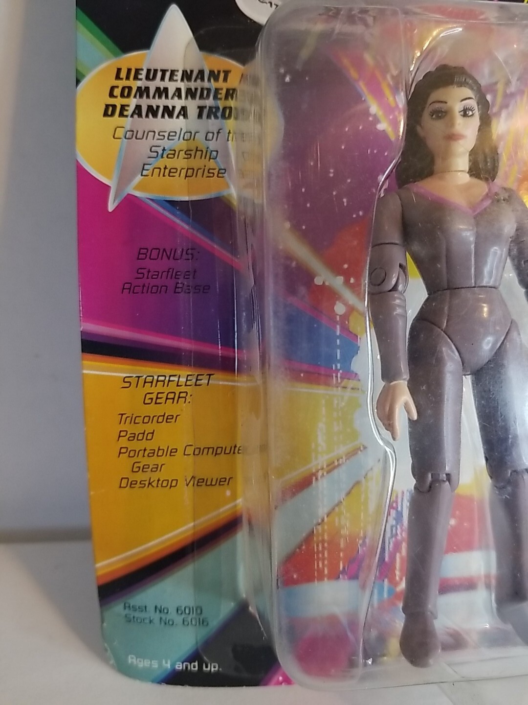 Star trek the Next Generation Lieutenant Commander Deanna Troi NEW SEALED