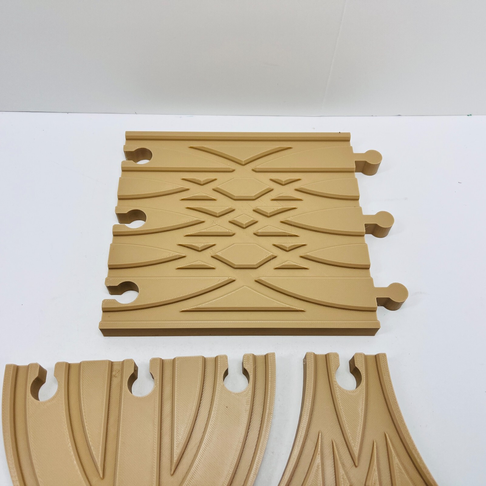 3 way Split Track & Triple Cross Over Switch for Wooden Train Brio Thomas READ