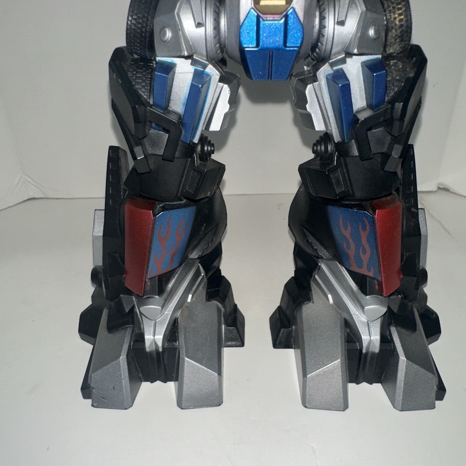 2008 Hasbro Optimus Prime Transformers Mega Power Bots Jet UPS Untested As Is