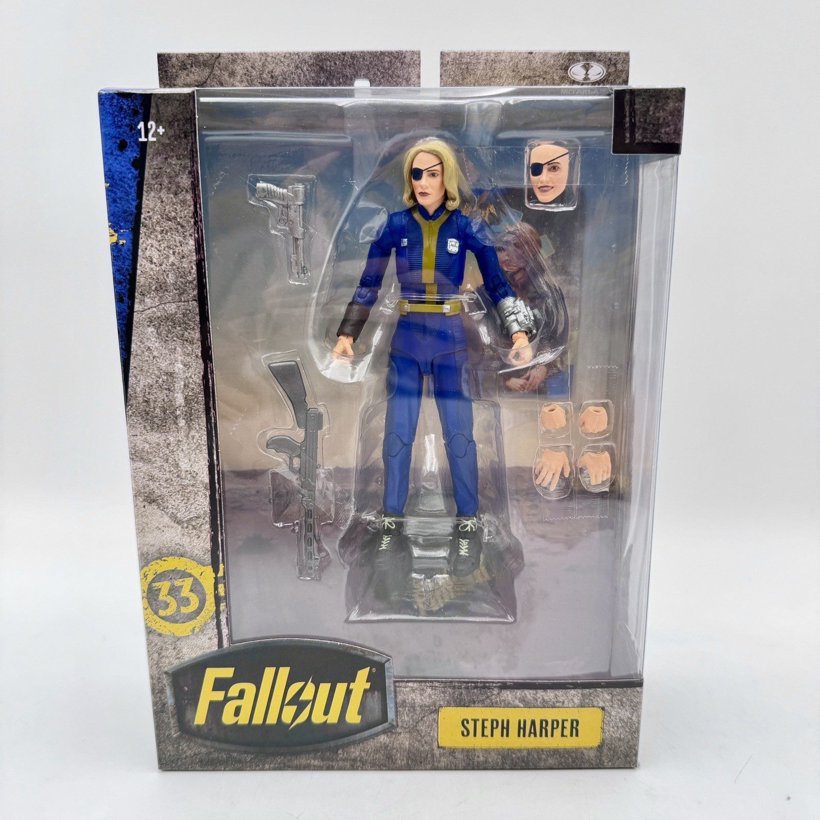 McFarlane Fallout 33 Netflix Figure Set: Cooper Howard The Ghoul Steph & Maximus