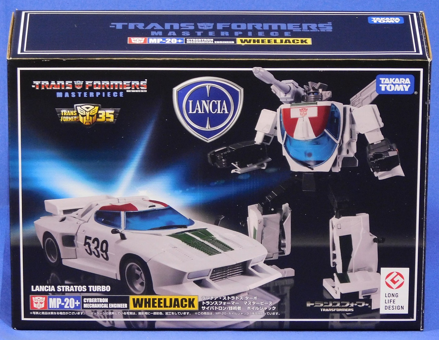 TRANSFORMERS MP-20+ WHEELJACK MASTERPIECE TAKARA TOMY AUTHENTIC ANIME DECO