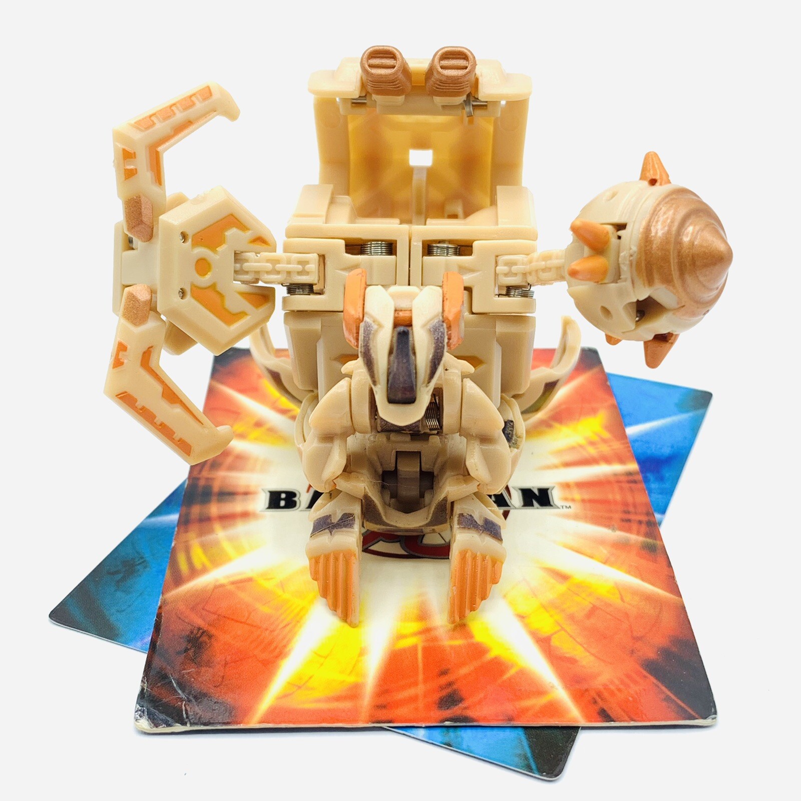 Bakugan Subterra Helix Dragonoid 730G &Rock Hammer 70G