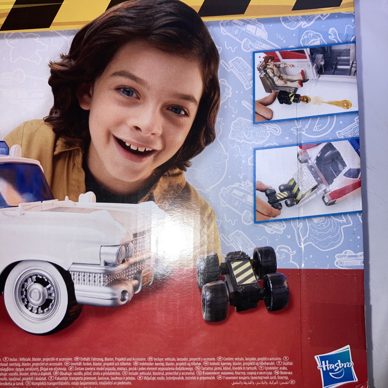Ghostbusters Ecto-1 Afterlife Playset FLIGHT SUIT VARIANT 5 inch Scale NIB
