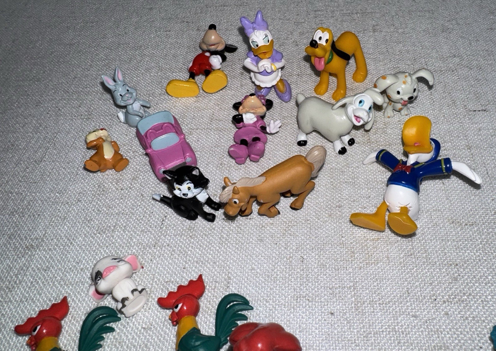 DISNEY Princess Miniature Tiny Figurine Cake Toppers Figures Mickey Lot 61 PVC