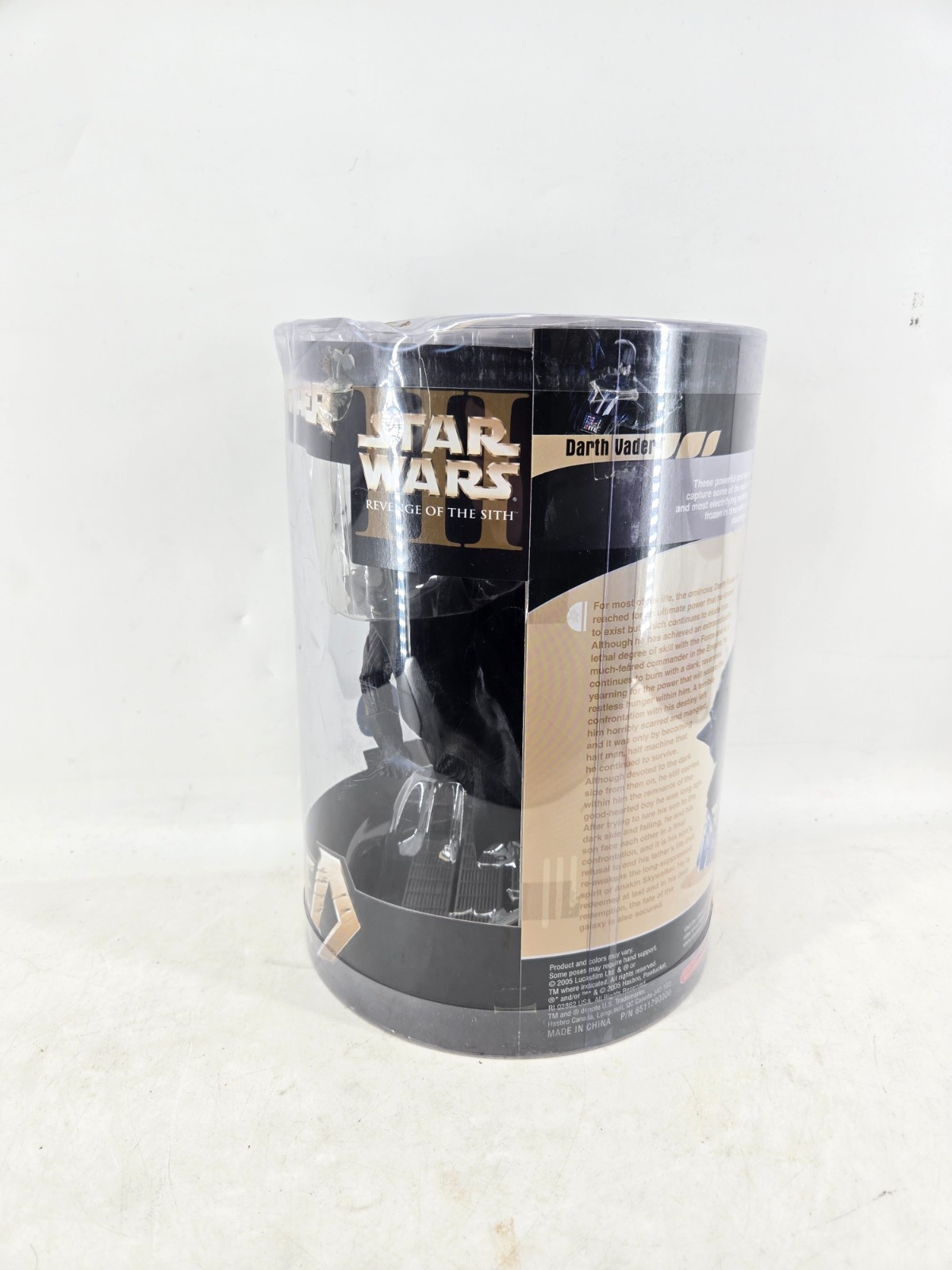Star Wars Darth Vader Unleashed Figure Best Buy Exclusive Tube Hasbro 2005
