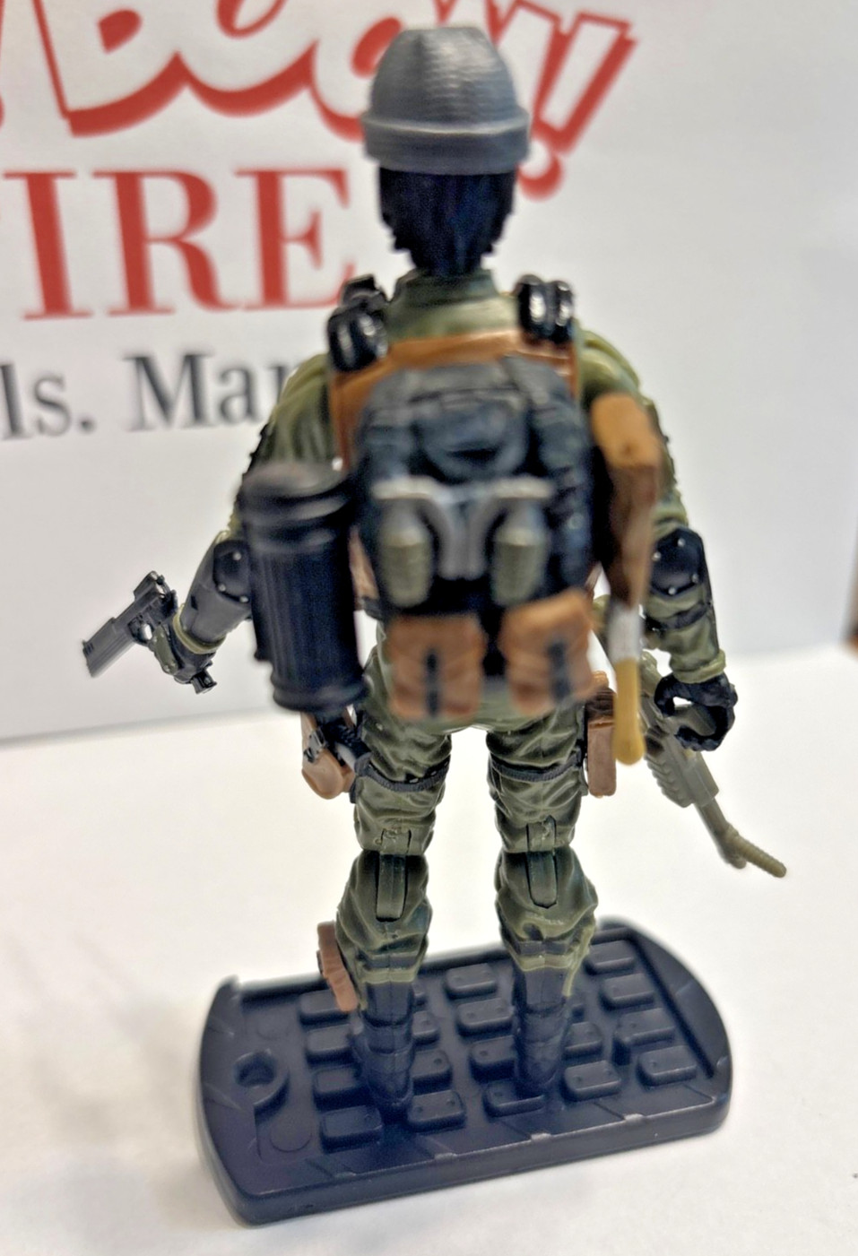 GI Joe custom MTF action figure « Wick » Marauder Task Force.