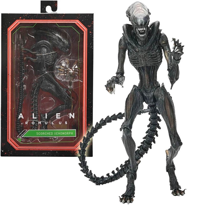 1:12 Scale Neca Alien Romulus Scorched Xenomorph 7&Prime;Action Figure Movie New Boxed