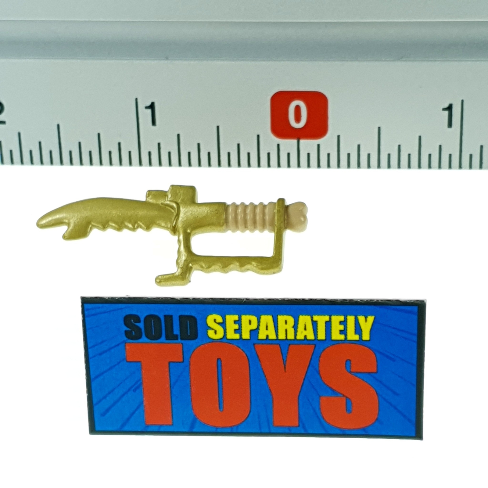 Skeleton Warriors Prince Lightstar CHRYSBLADE KNIFE dagger gold weapon accessory