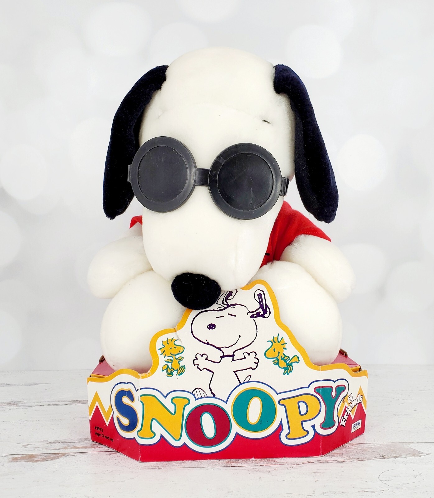 Irwin Toys Peanuts Gang Snoopy & Friends Large Joe Cool 11&Prime; Plush Toy