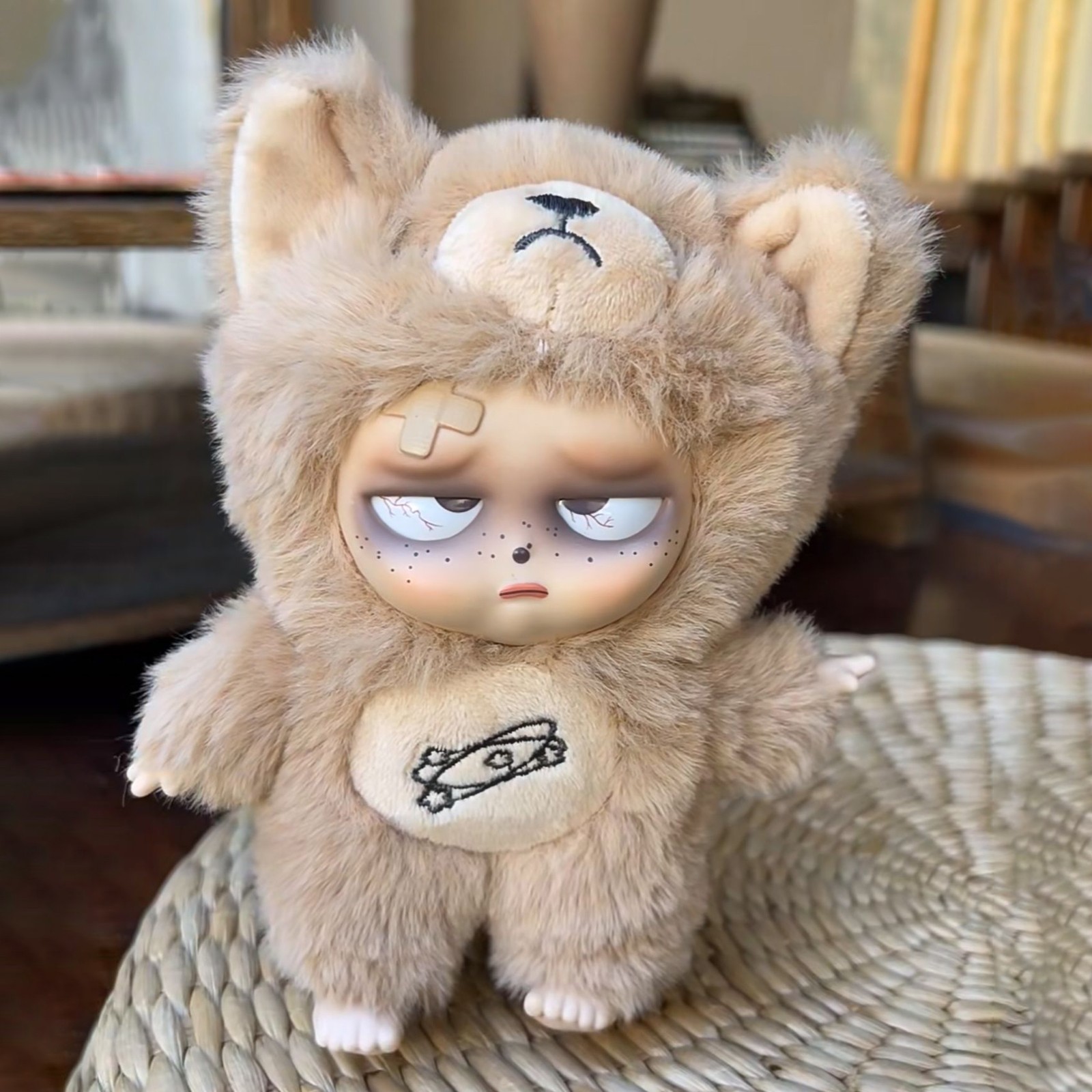 Grumpipi Sleepless Grumpipi Plush Series Confirmed HUNHUN Box Figure Toys Gift