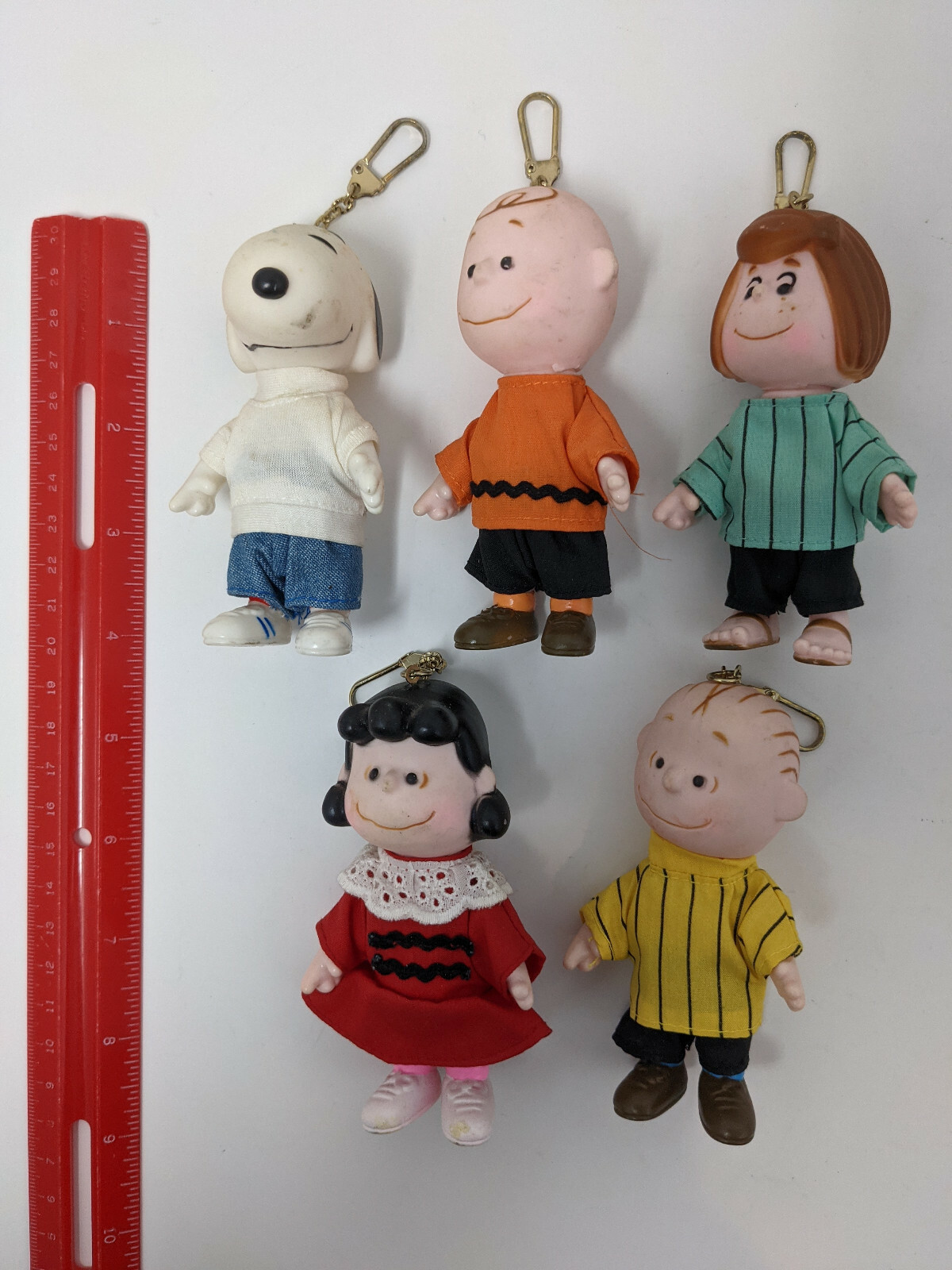 Peanuts Gang Applause Complete Set Philosophy Dolls 1990 Snoopy Linus Peppermint