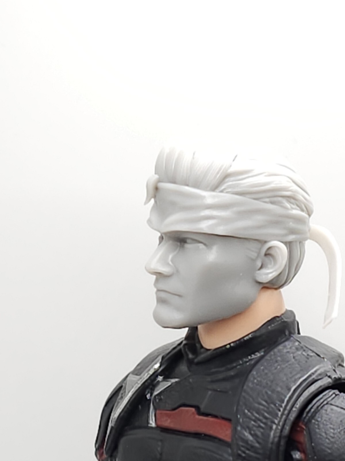 3d Printed SOLID SNAKE HEAD #41 1:12 6&Prime; GI Joe Classified Vietnam STORM SHADOW