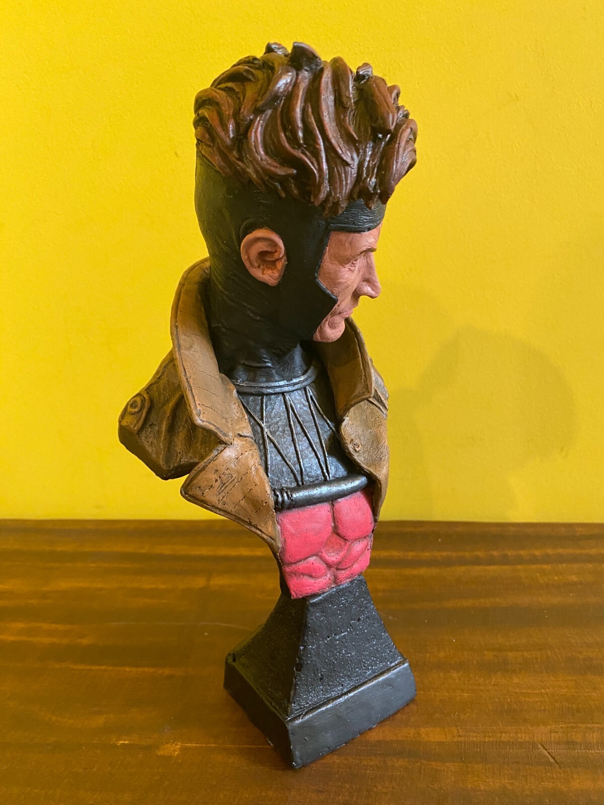HANDMADE Gambit BUST X-Men Statue Figure Sculpture marvel comic movie gambito !!