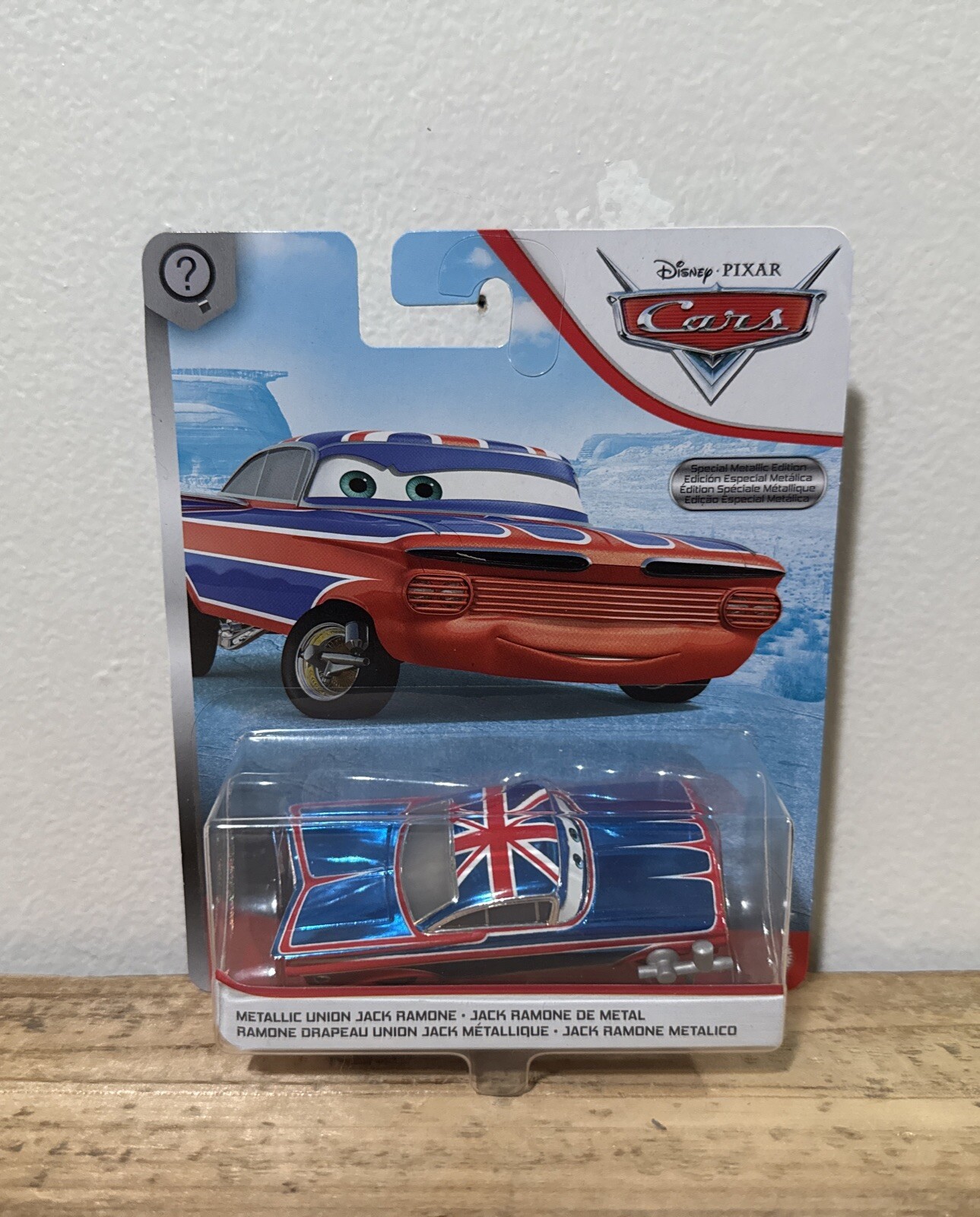Mattel Disney Pixar Cars Metallic Union Jack Ramone Scavenger Hunt