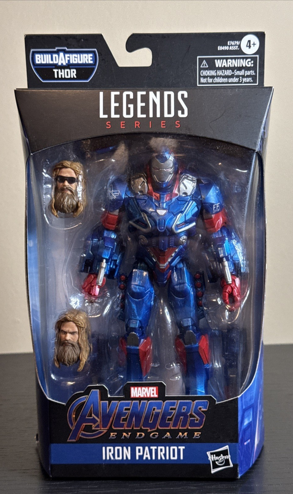 Hasbro Marvel Legends │ Avengers: Endgame MCU │ Iron Patriot 1/12 Action Figure