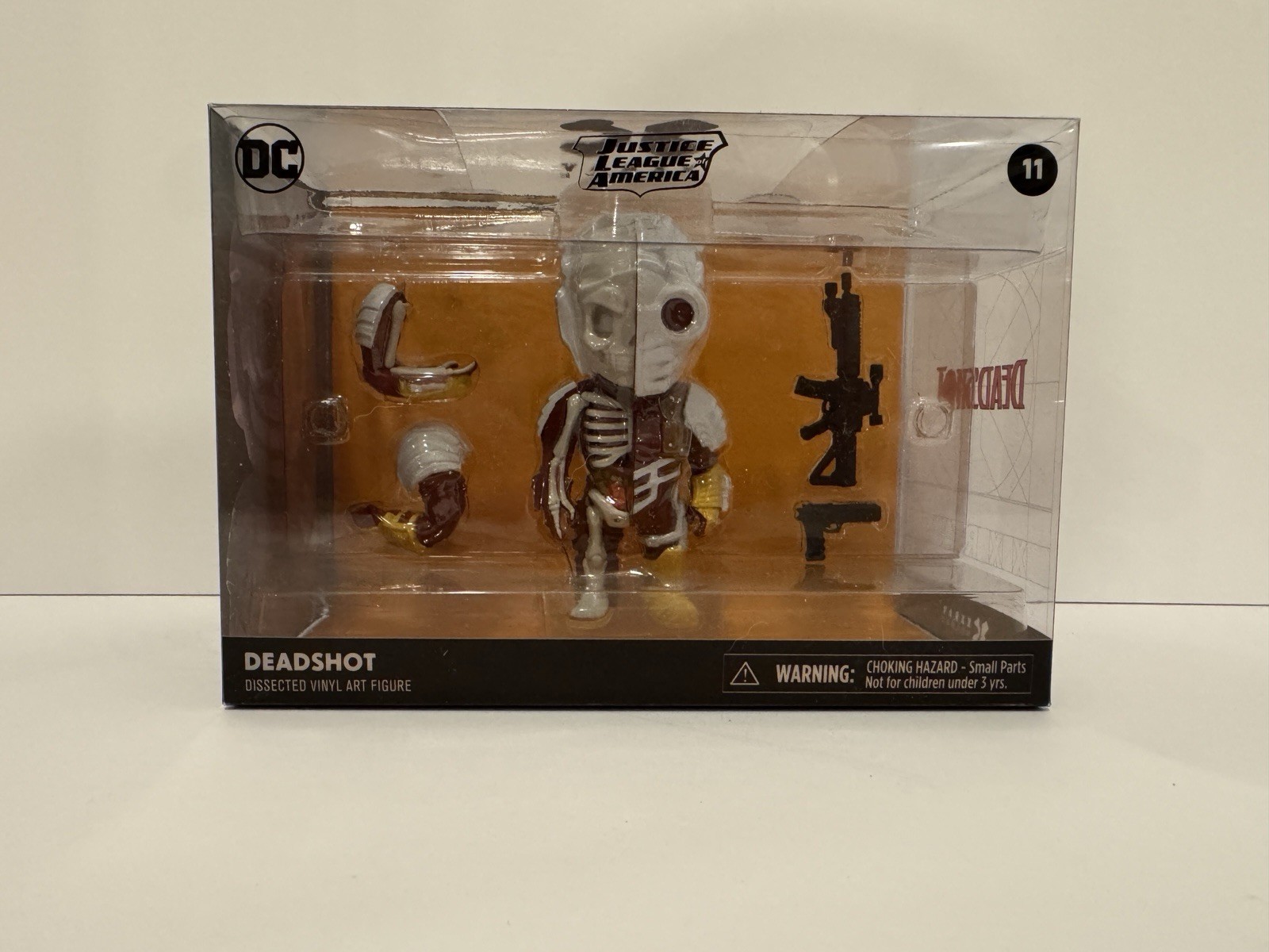 DC Comics XXRAY Justice League Deluxe Figure Wave 4 Deadshot Dissected Vinyl Art