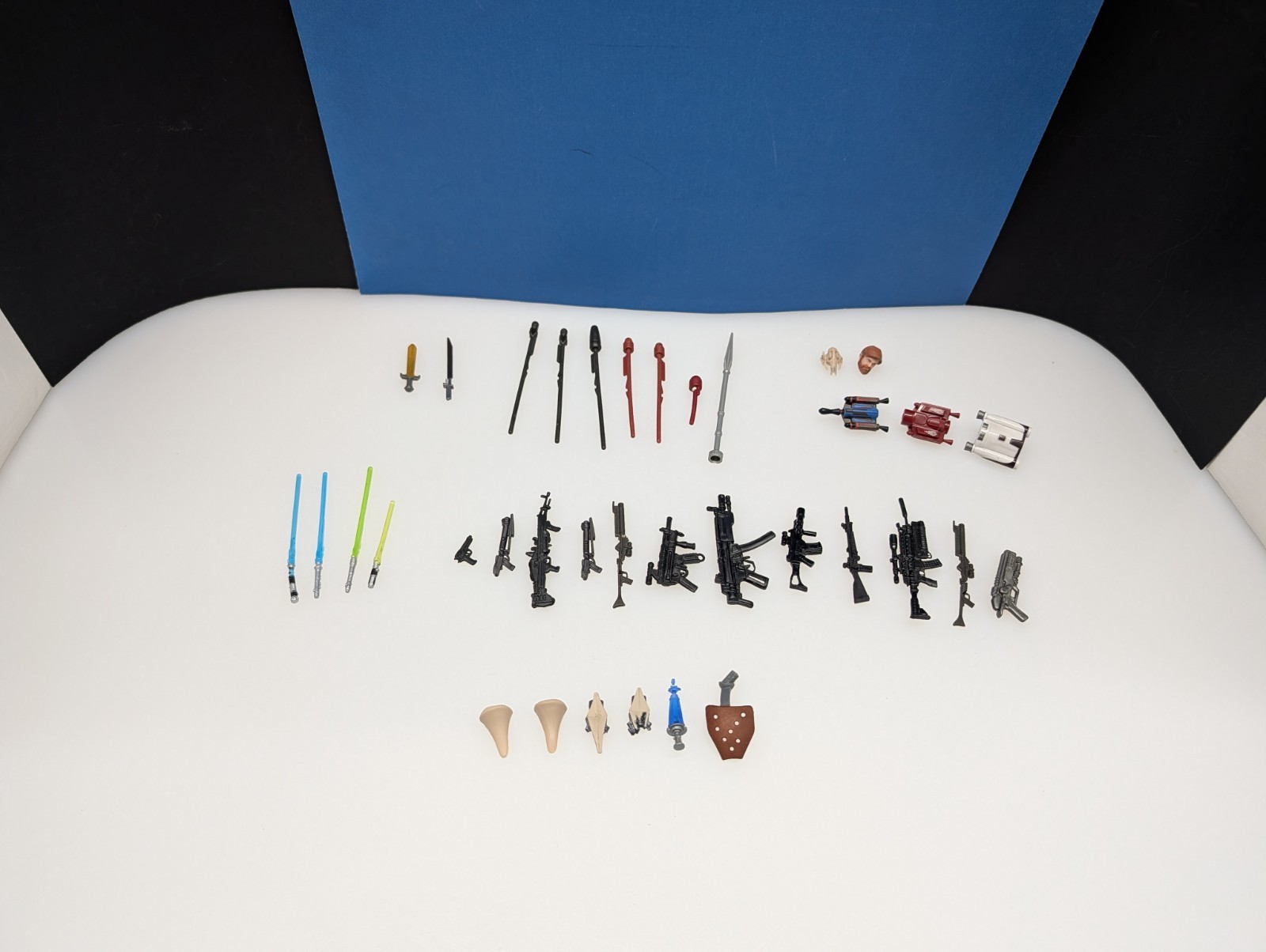 Action Figure Accessories Light Sabers Toy Guns Swords More Mixed Lot