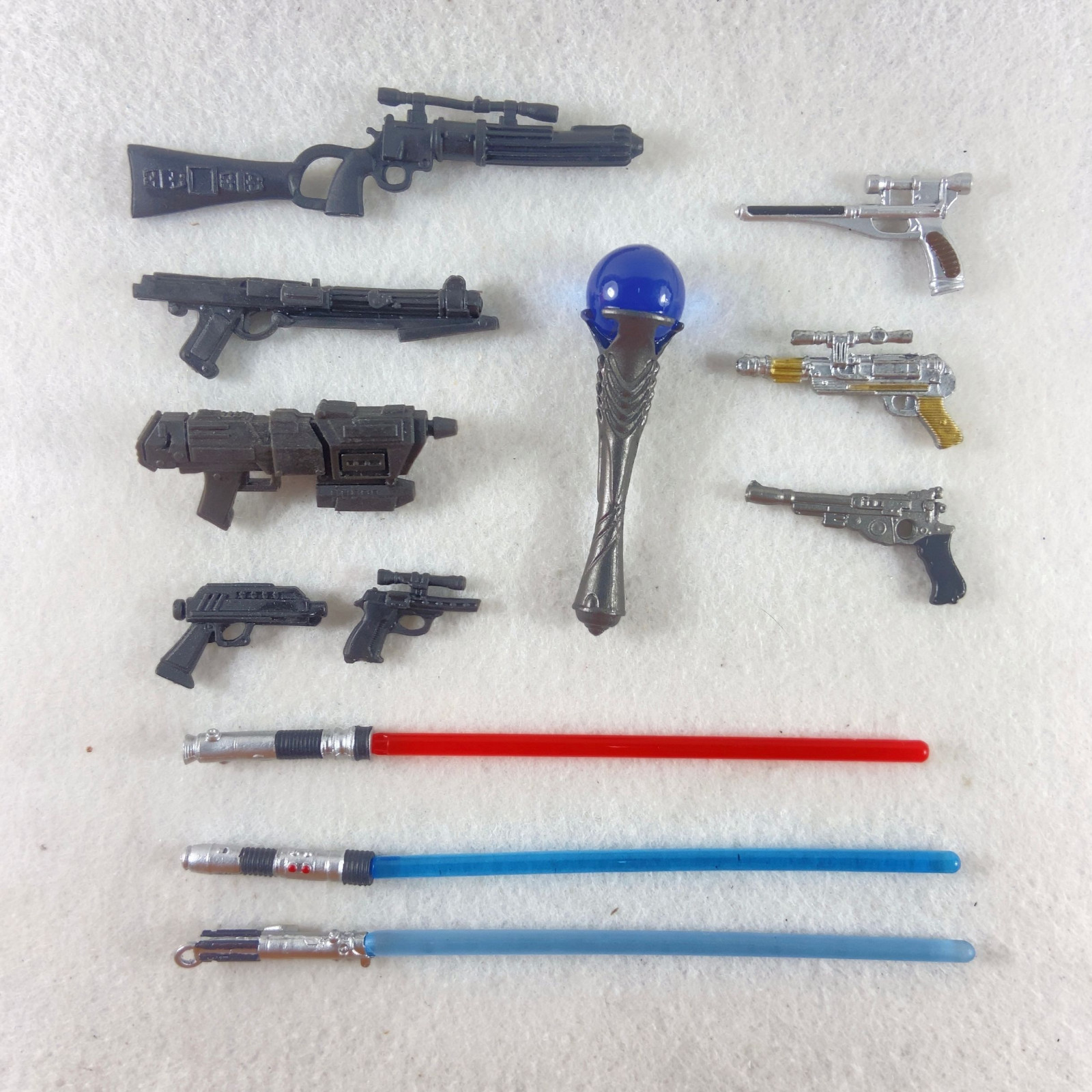 5-20pcs 1:12 Blaster Rifle Pistol Guns Lightsaber Weapon for 6&Prime; Star Wars GI Joe