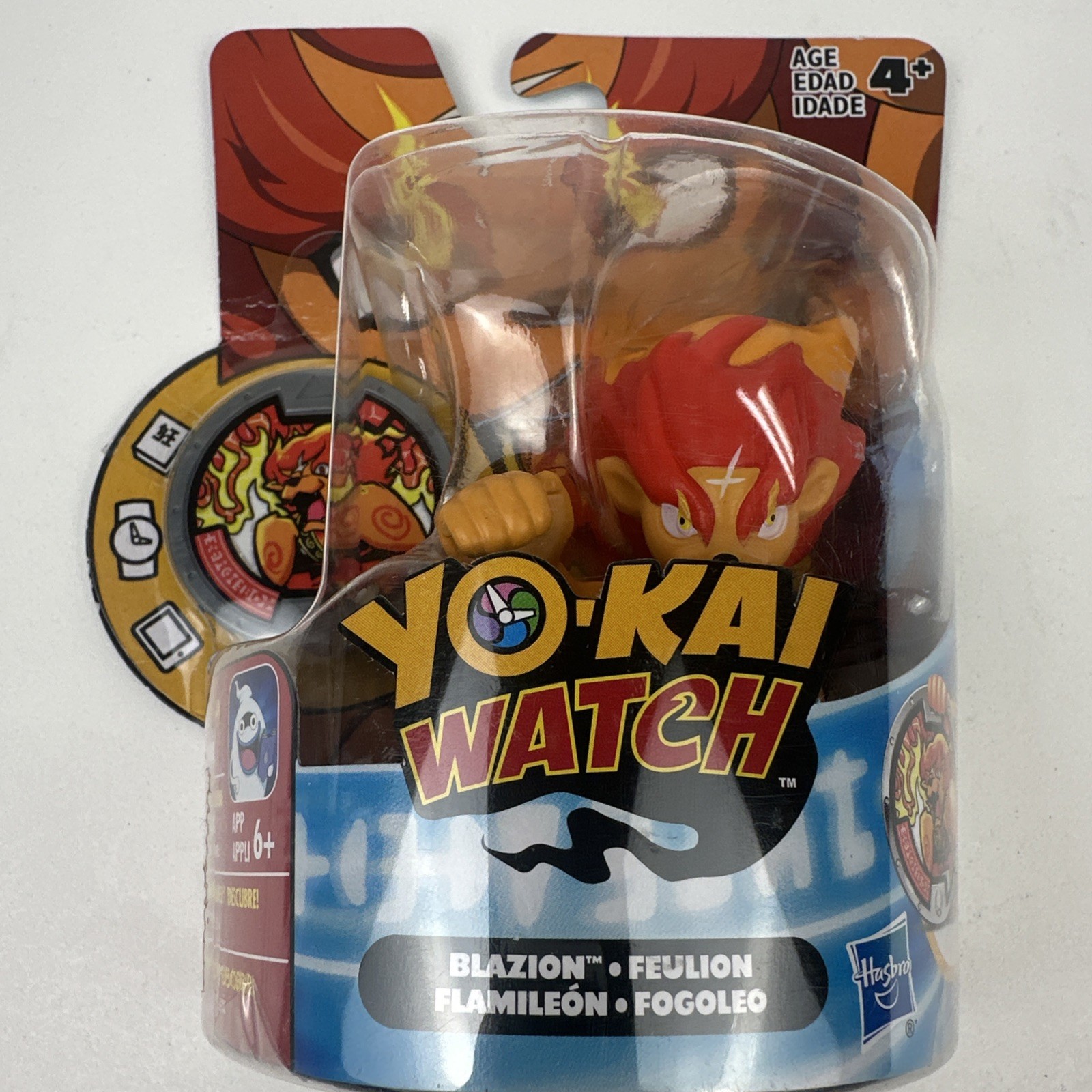 Hasbro Yo-Kai Watch Medal Moments Blazion Action Figure New