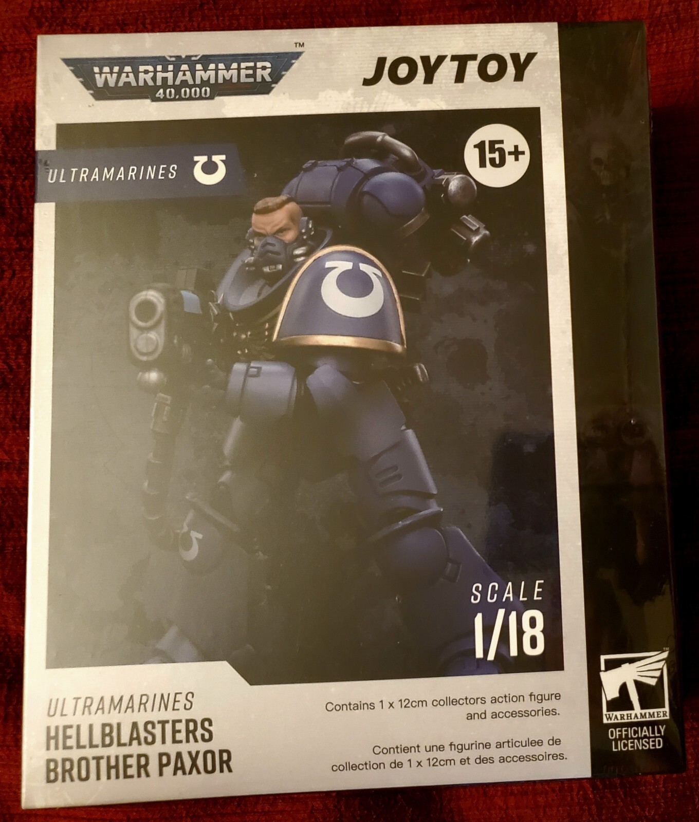 JoyToy Warhammer 40K 40,000 | Ultramarines Hellblaster Brother Paxor | New