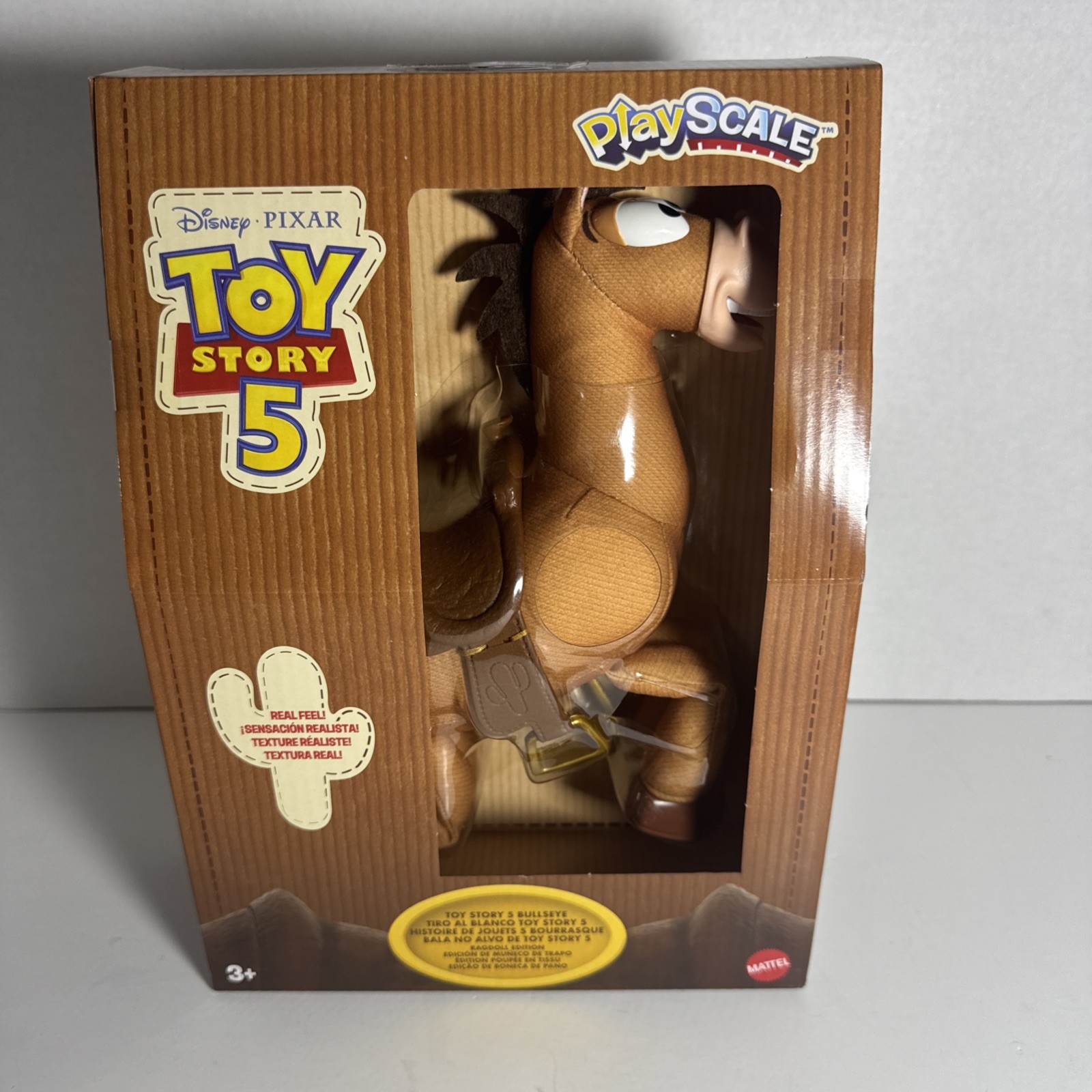 Disney Pixar Toy Story 5 Bullseye Ragdoll Edition Plush 7&Prime; PlayScale Free Ship