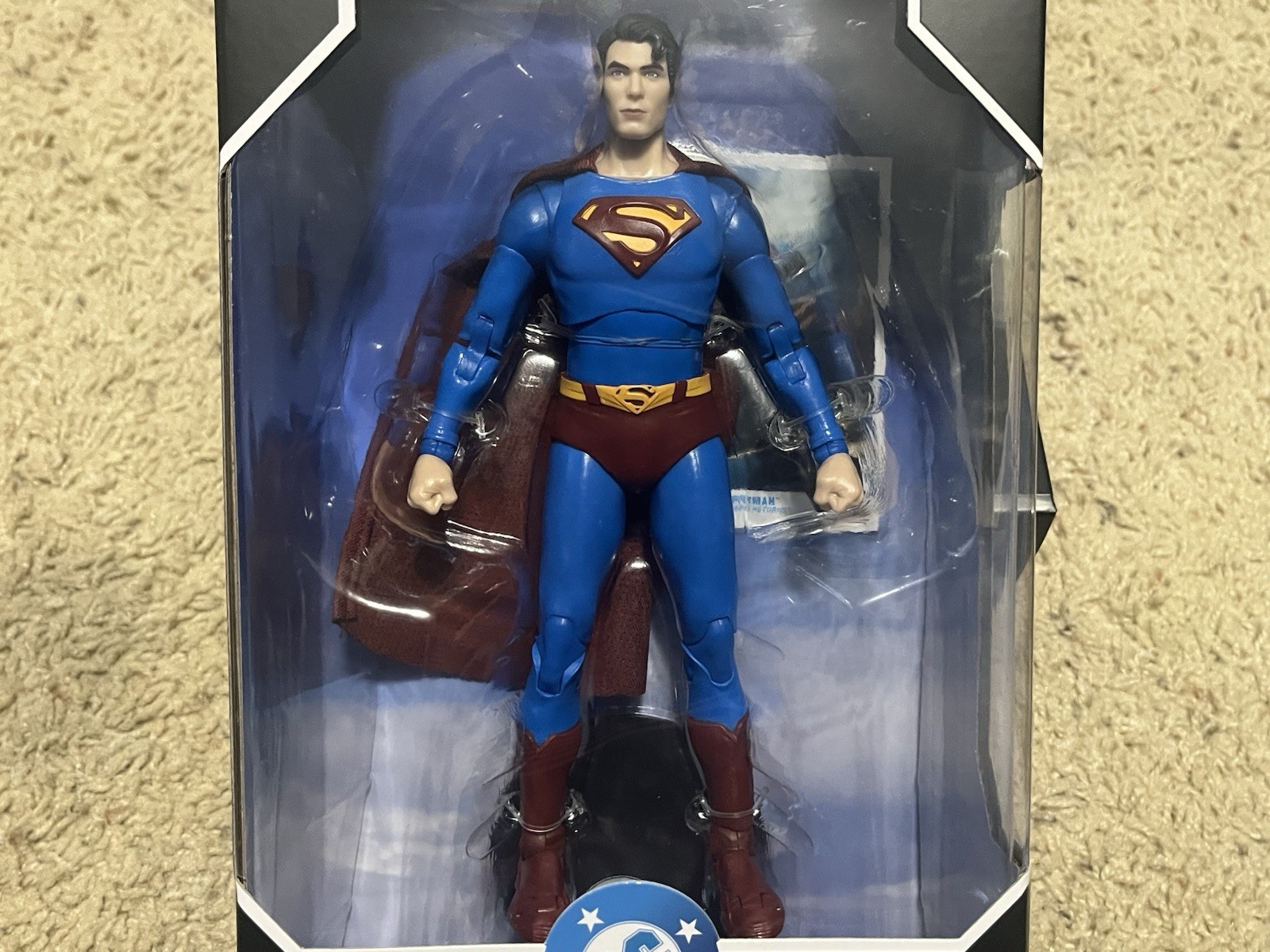 2 McFarlane DC Multiverse Brandon Routh Superman Returns Comic Supergirl 59 NIB