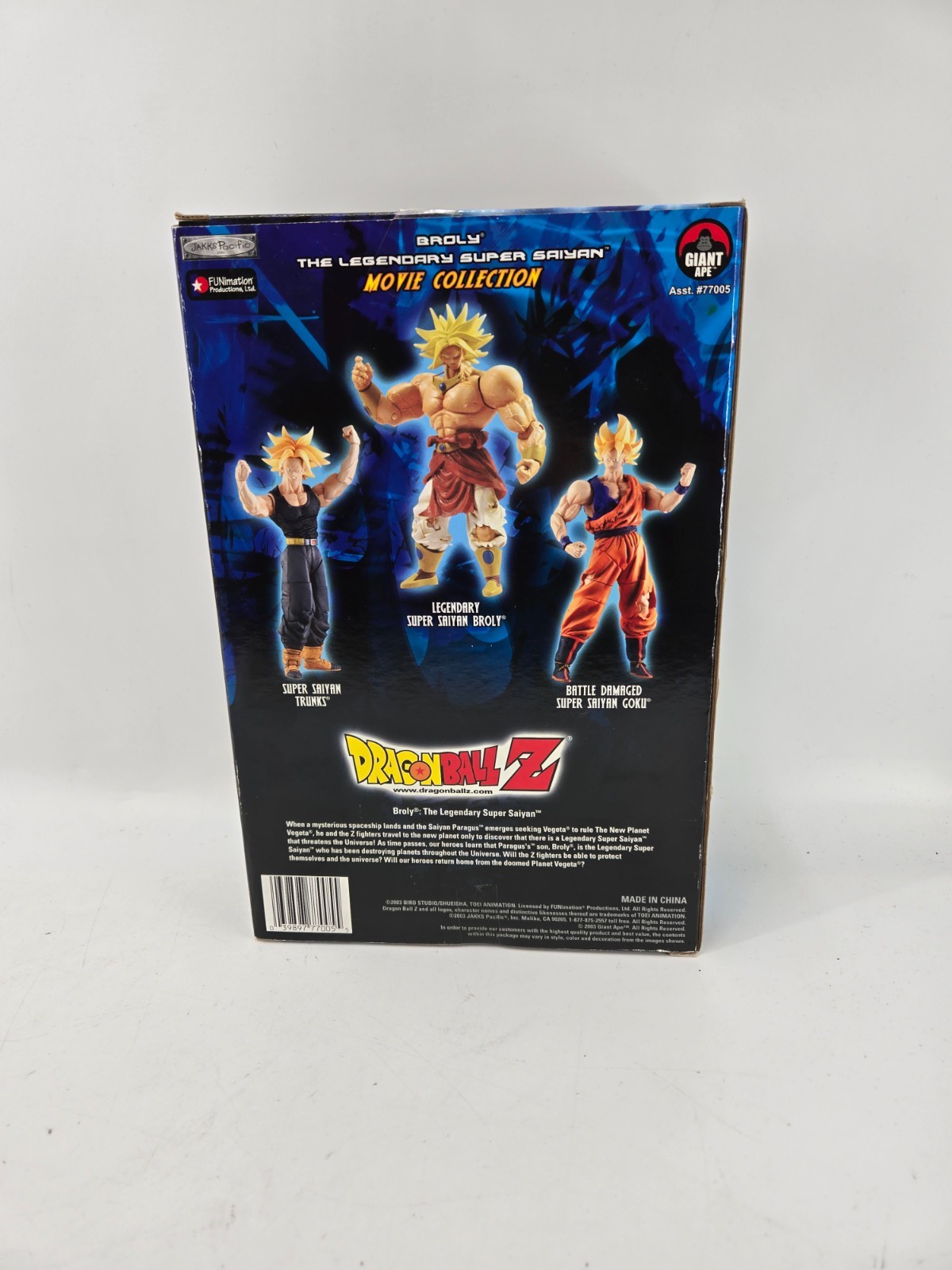2003 DragonBall Z Movie Collection LEGENDARY SS BROLY