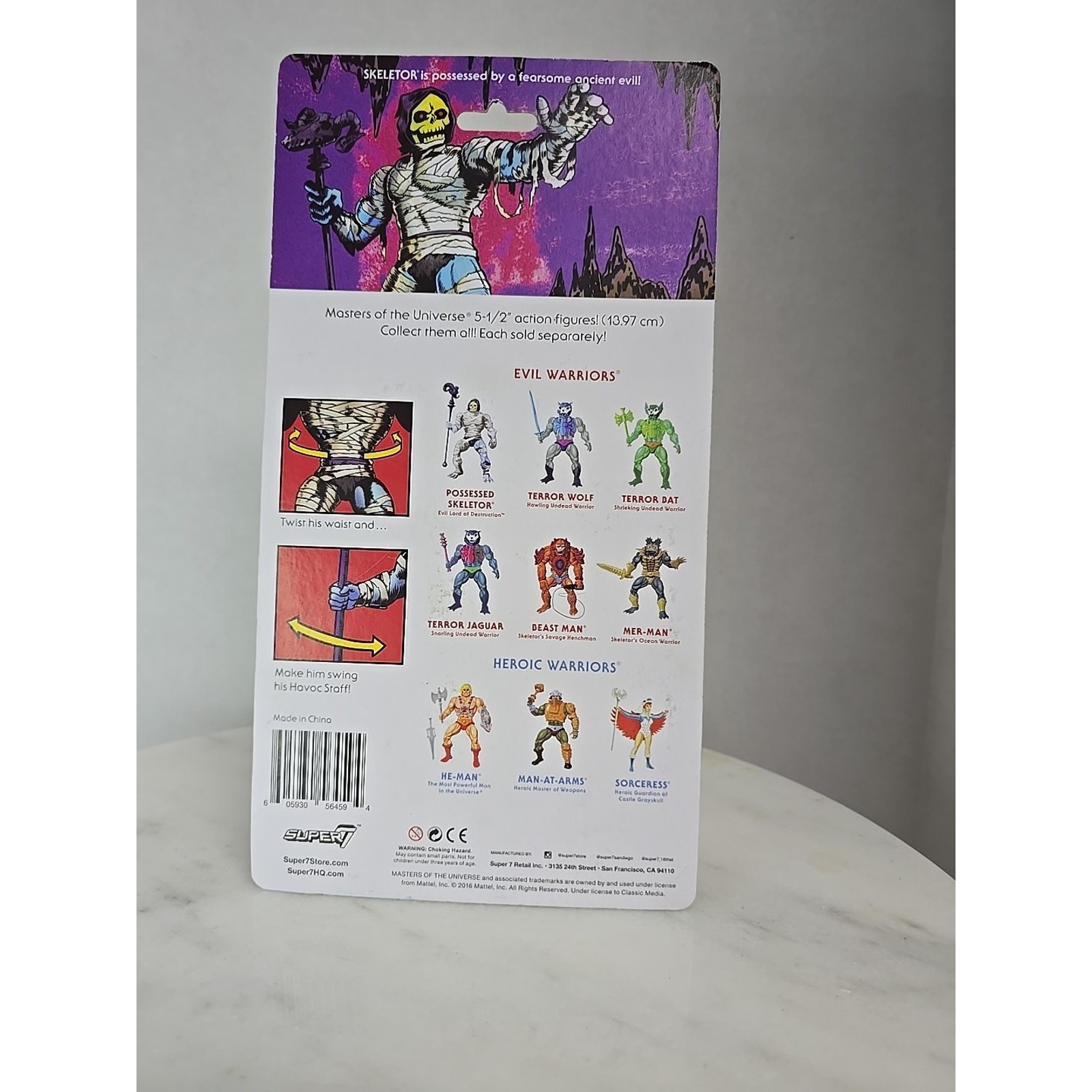 Possessed Skeletor action figure 2016 Super7 MOTU Masters of the Universe SDCC