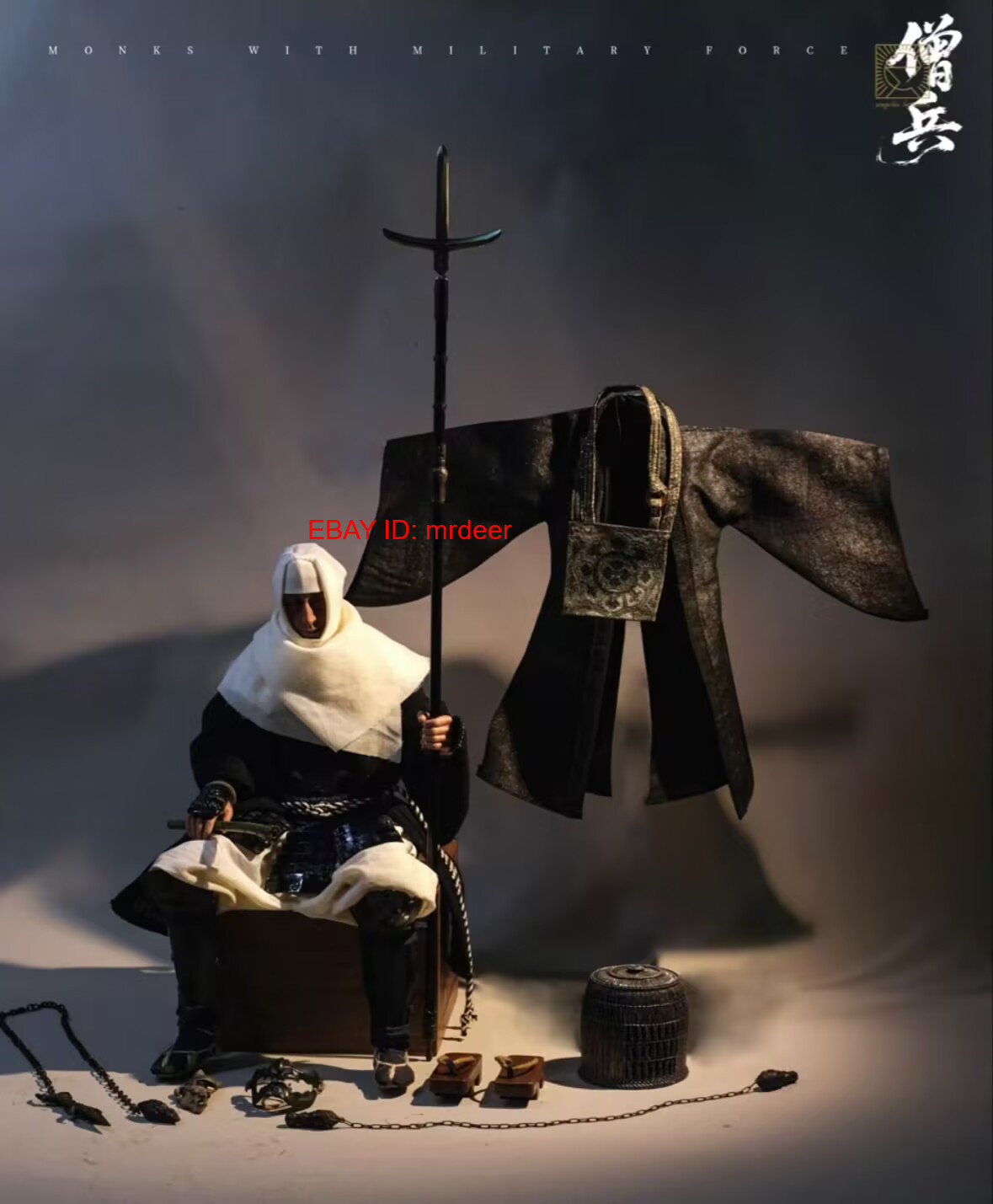 Helio Studio Monks with Military Force 1/6 Action Figures Model Soldier