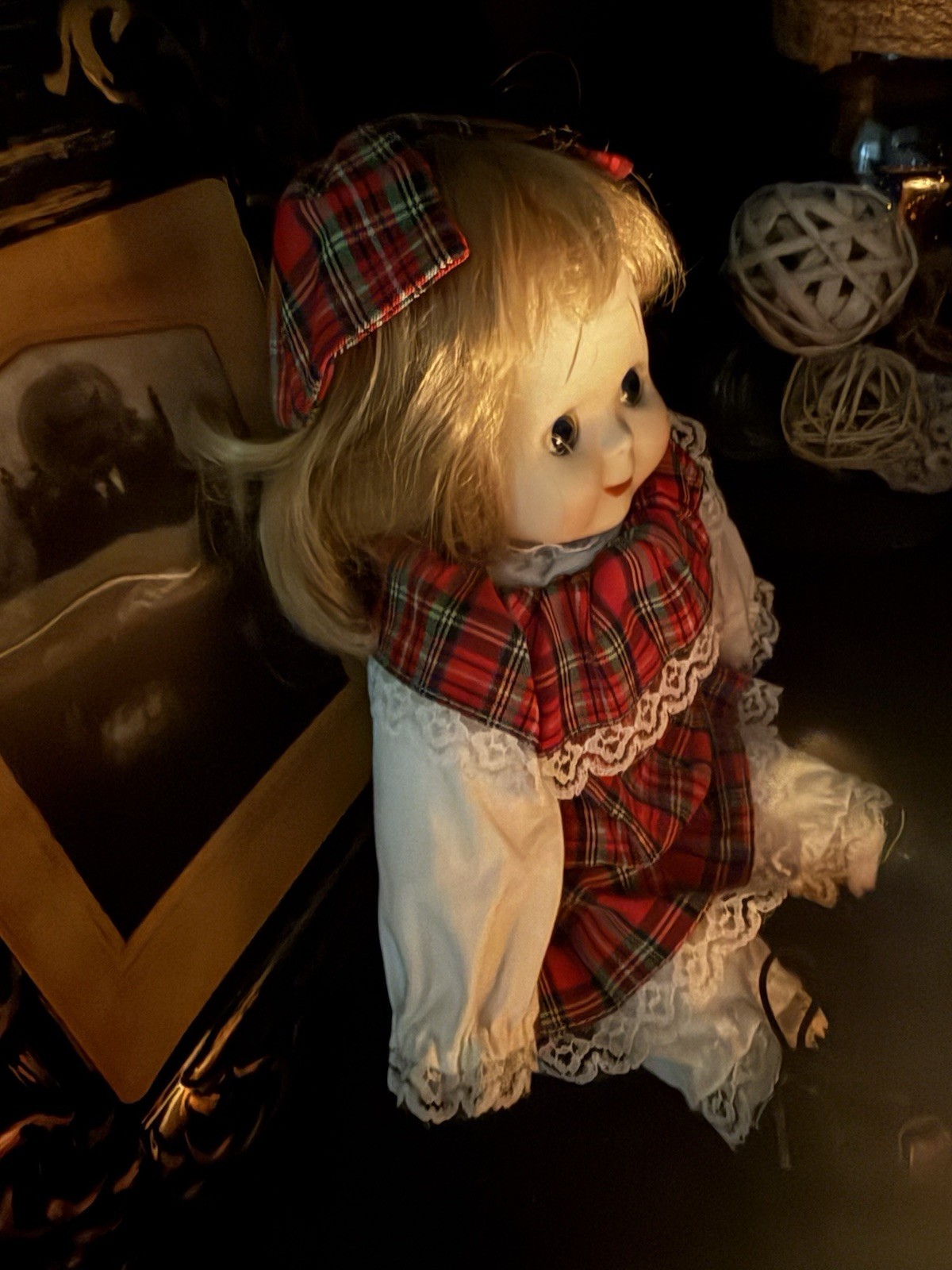 Haunted Possessed Doll, Psychic Beacon, Attracts Energies, Positive, Paranormal