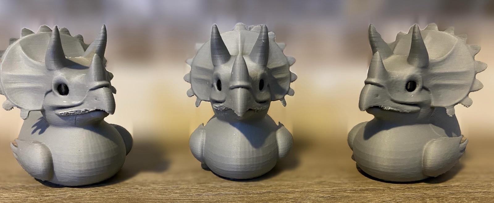 Triceratops Duck