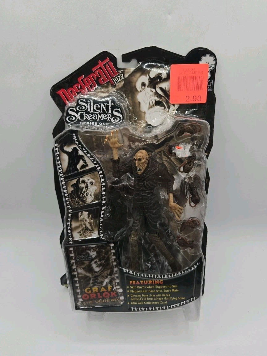 Nosferatu Graf Orlok 1922 – Silent Screamers Series One (2000) Aztech Toyz b18