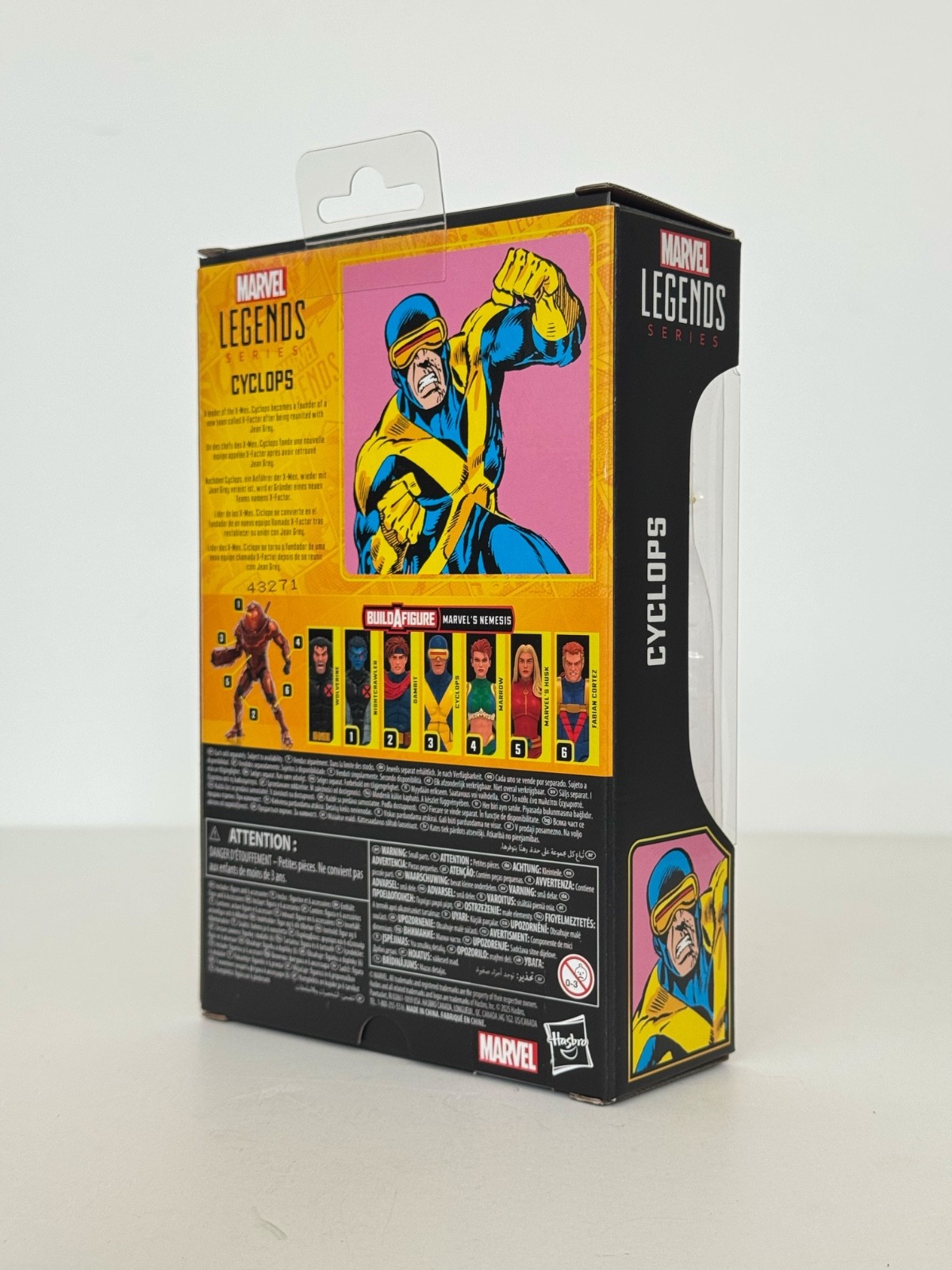 Marvel Legends X-Factor Cyclops Nemesis Wave X-MEN (no BAF, No Build a Figure)